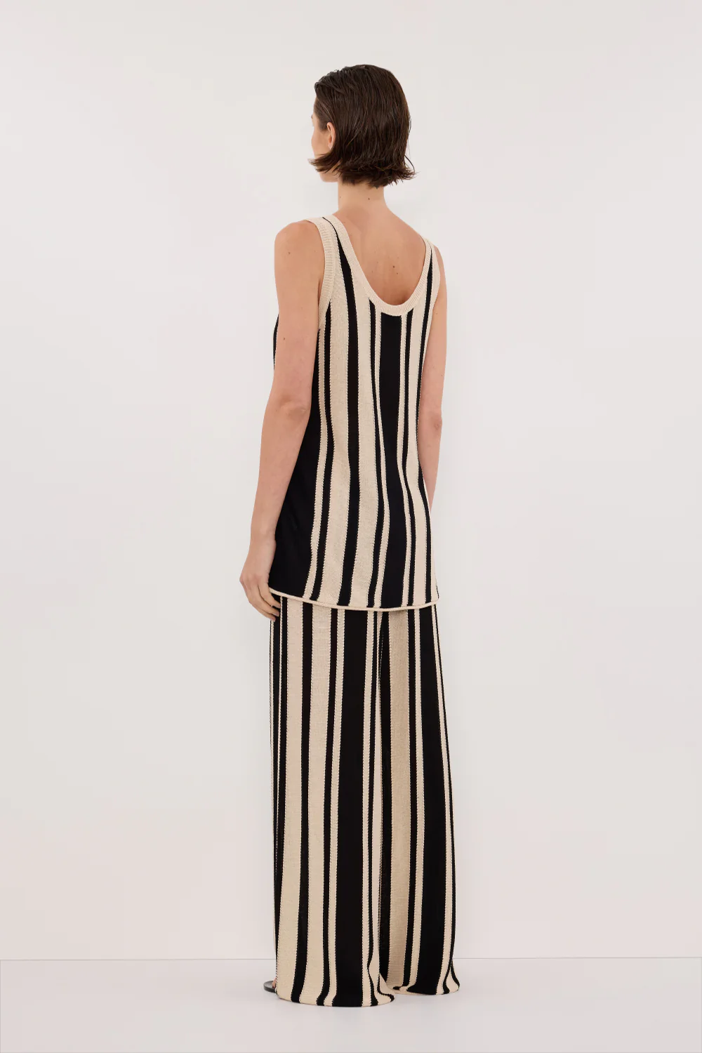 DELPHI STRIPE LONGLINE KNIT TUNIC - Image 4