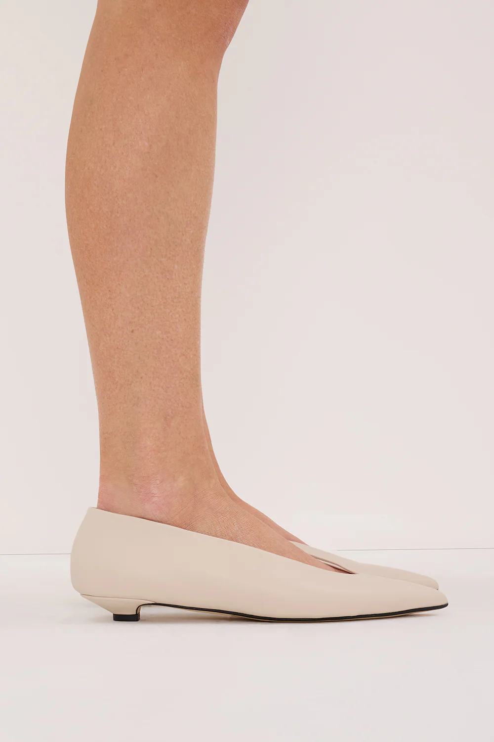 DOF STUDIOS CLAUDIA MILK NAPPA HEEL - Image 2