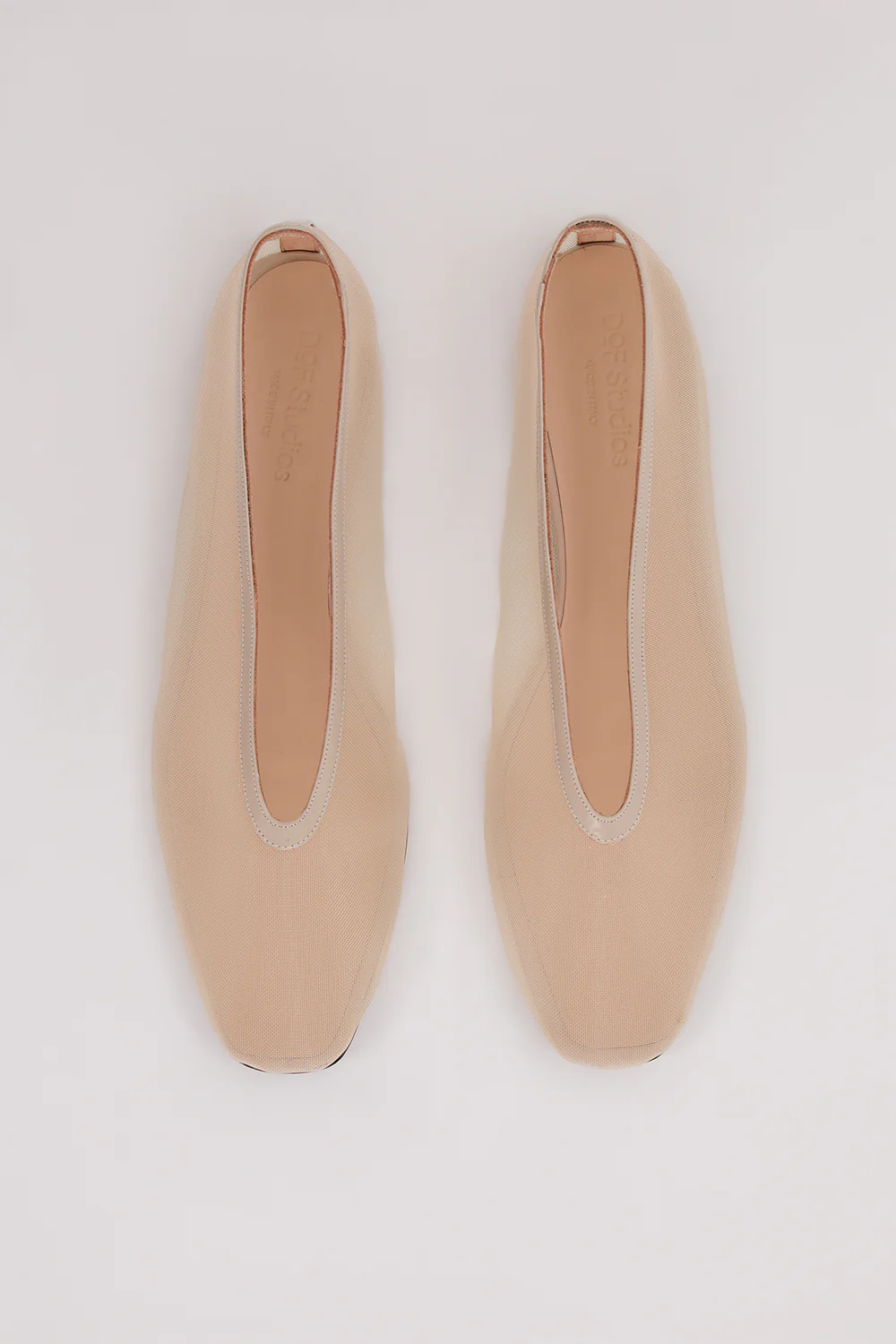 DOF STUDIOS MAISON NUDE MESH BALLET FLAT - Image 4