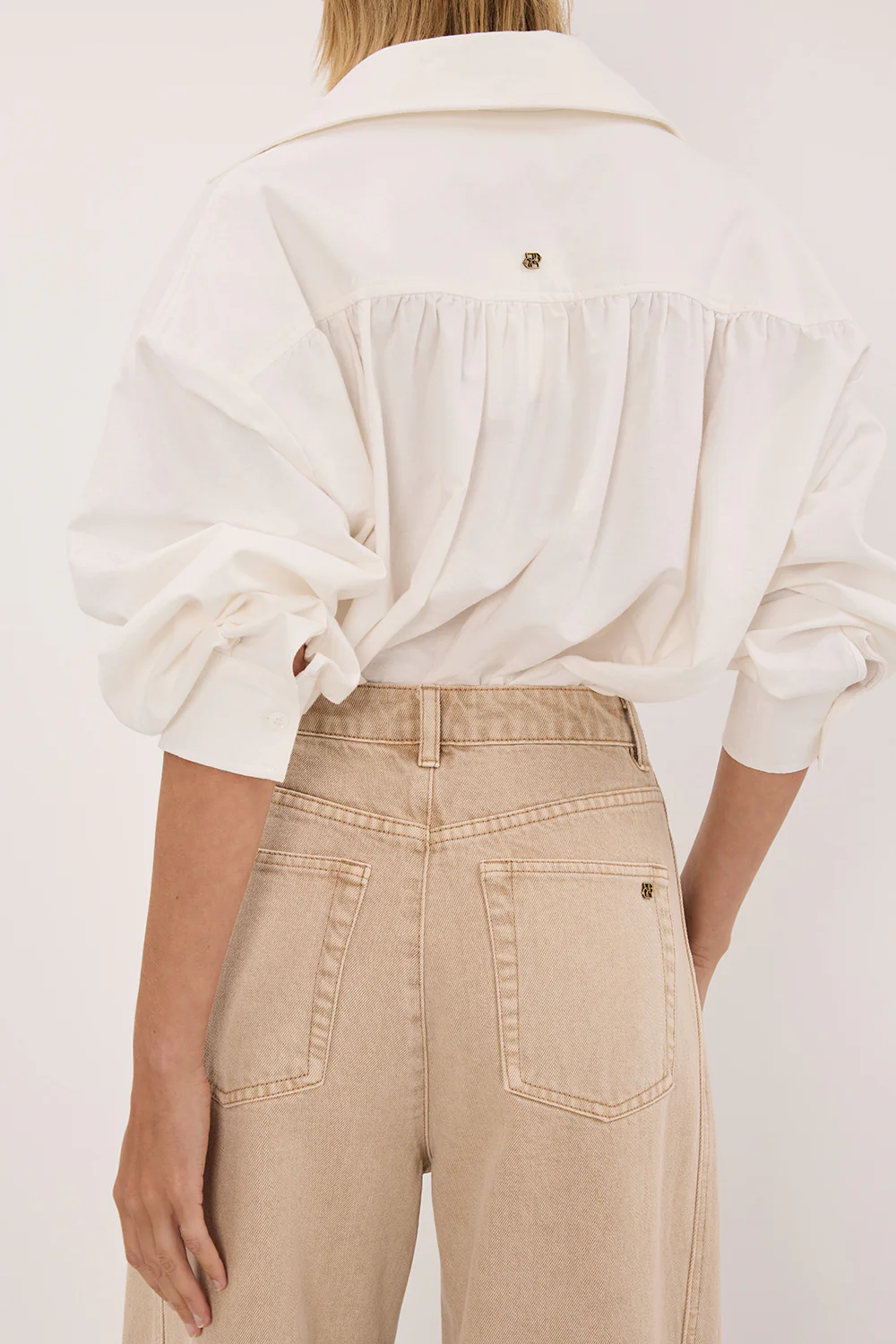 DREW BUFF WIDE LEG DENIM JEAN - Image 6