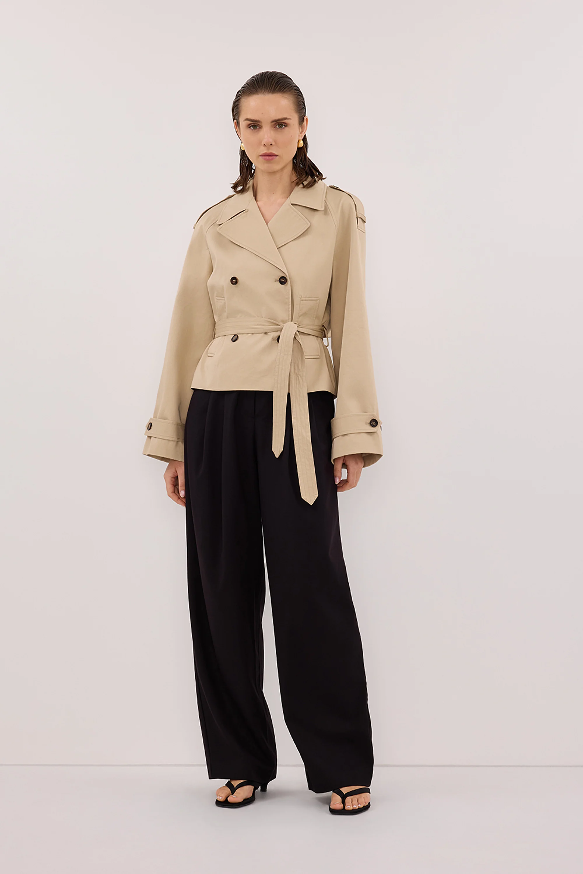 EDEN BLACK TAILORED PANT - Image 2