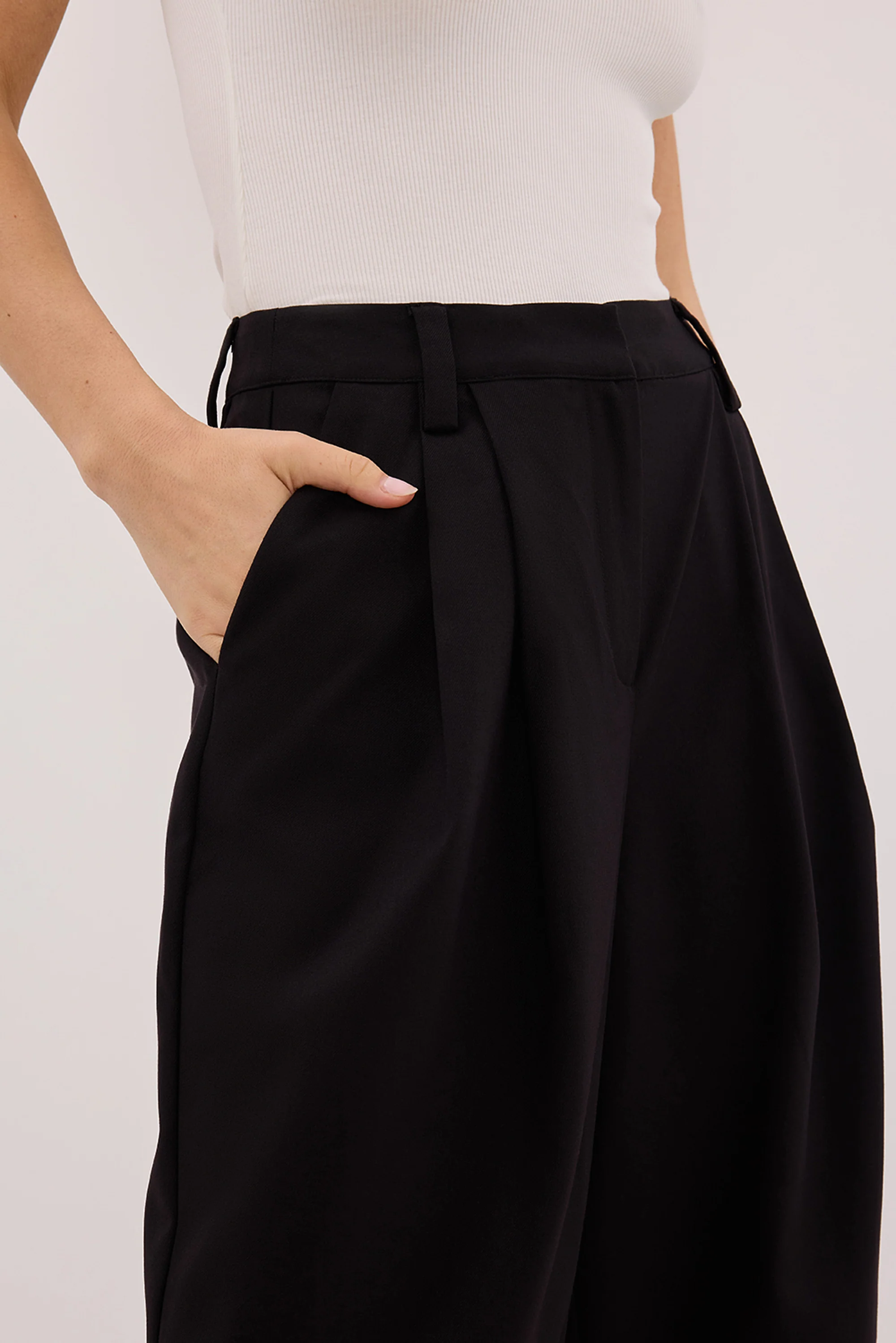EDEN BLACK TAILORED PANT - Image 6