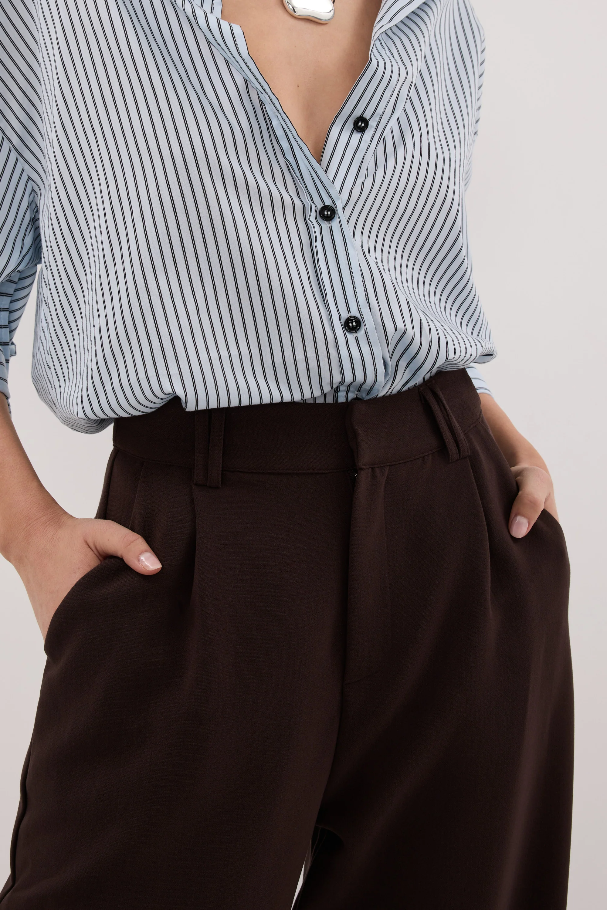 ELLE DARK CHOCOLATE PANT - Image 5