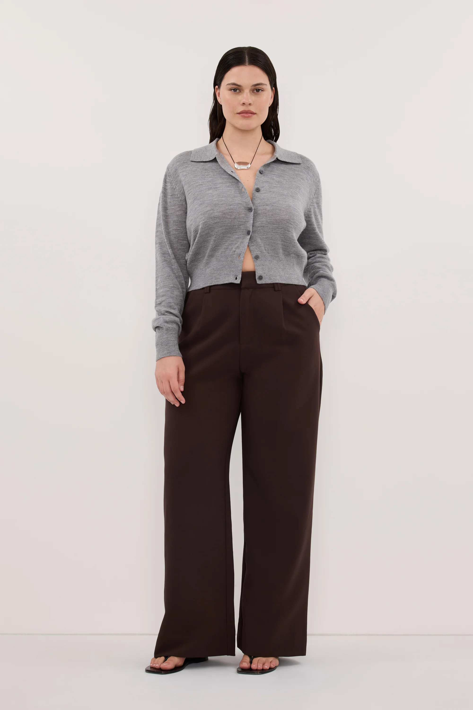ELLE DARK CHOCOLATE PANT - Image 6