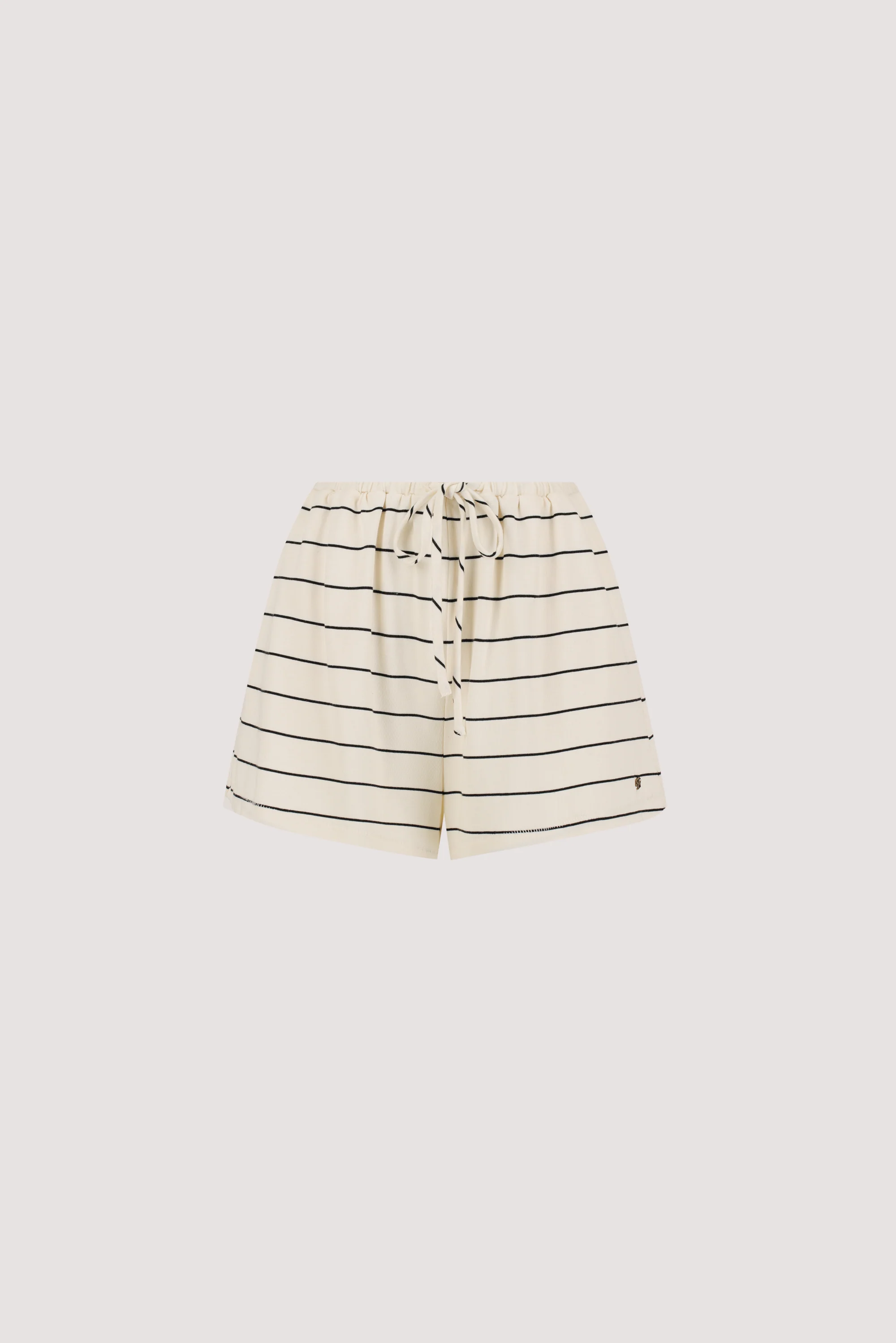 ESME OFF WHITE STRIPE SHORT - Image 6
