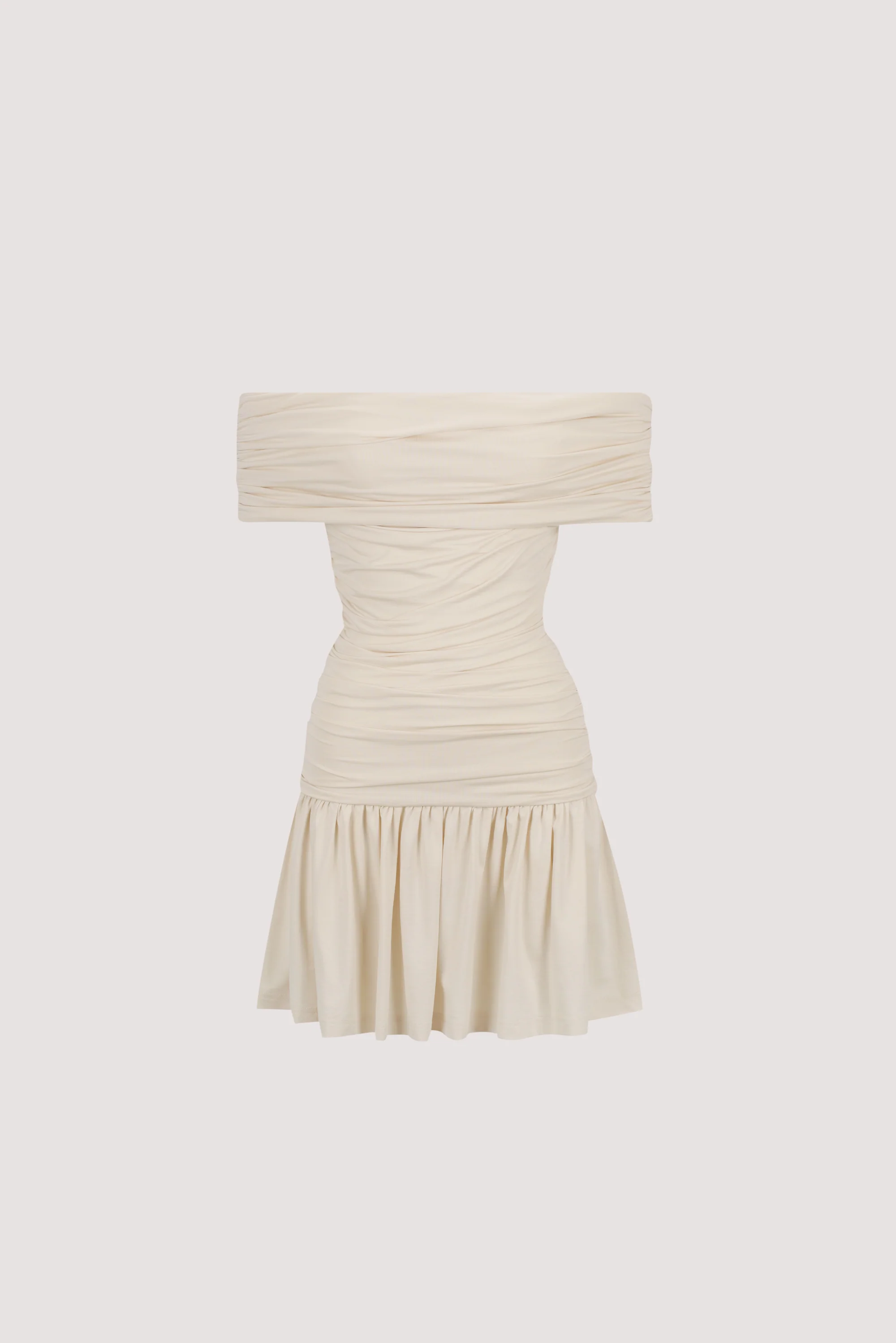 FEZ BONE OFF SHOULDER MINI DRESS - Image 6