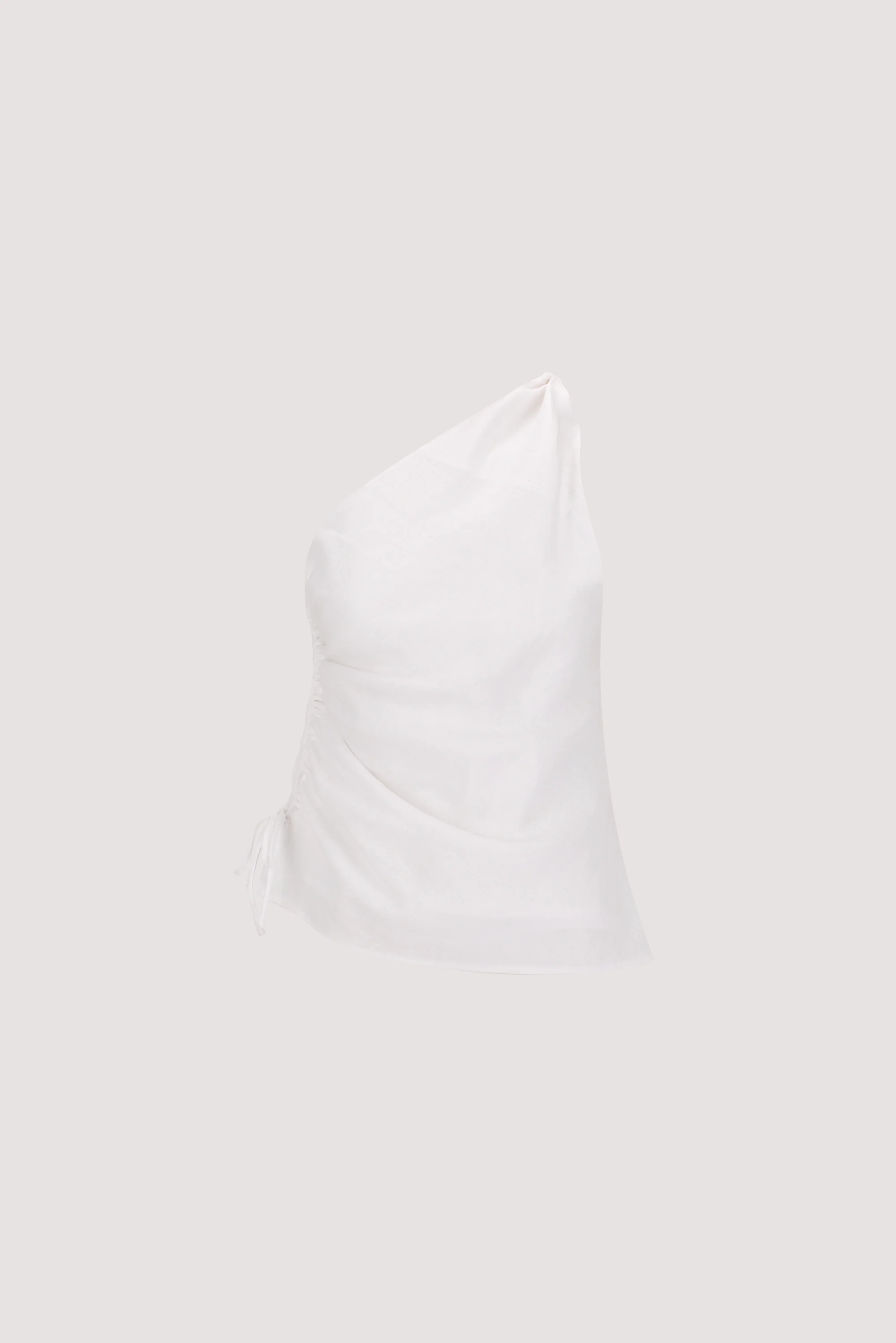 FINNY WHITE SLEEVELESS LINEN TOP - Image 6