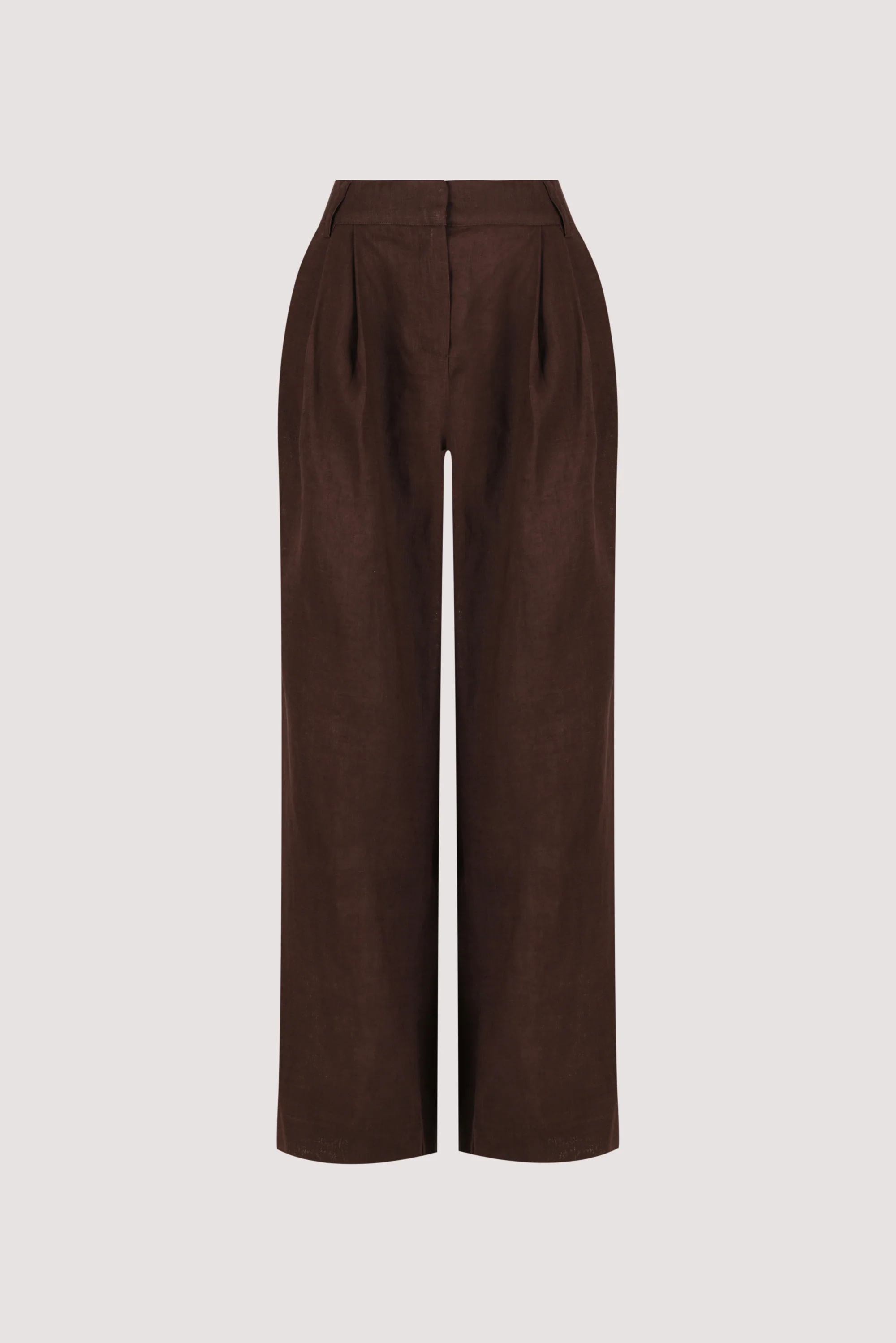 FRAN COCOA CHOC LINEN PANT - Image 8