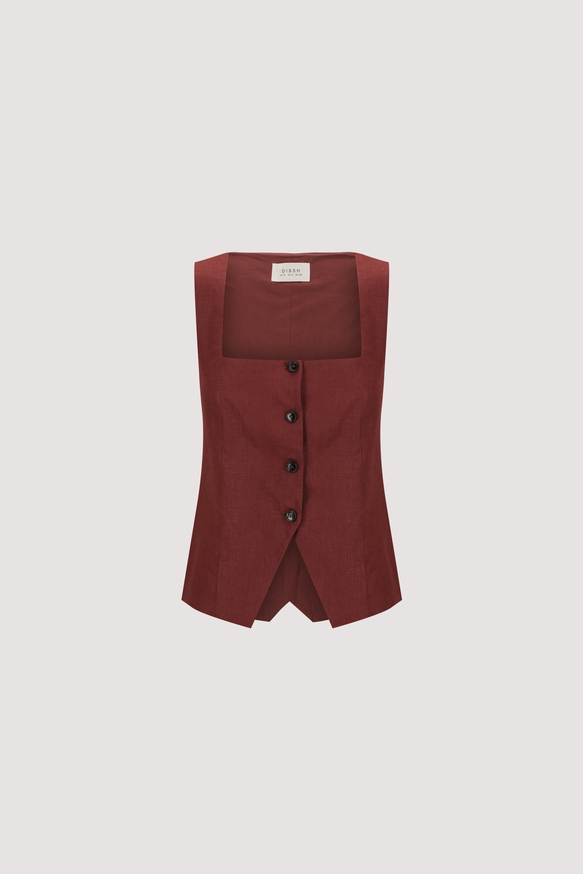 FRAN SAHARA LINEN VEST - Image 6