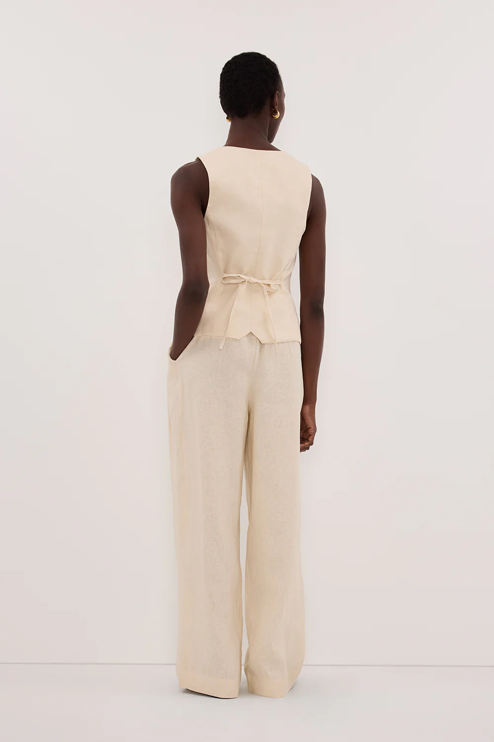 FRAN SANDSTONE LINEN PANT - Image 7