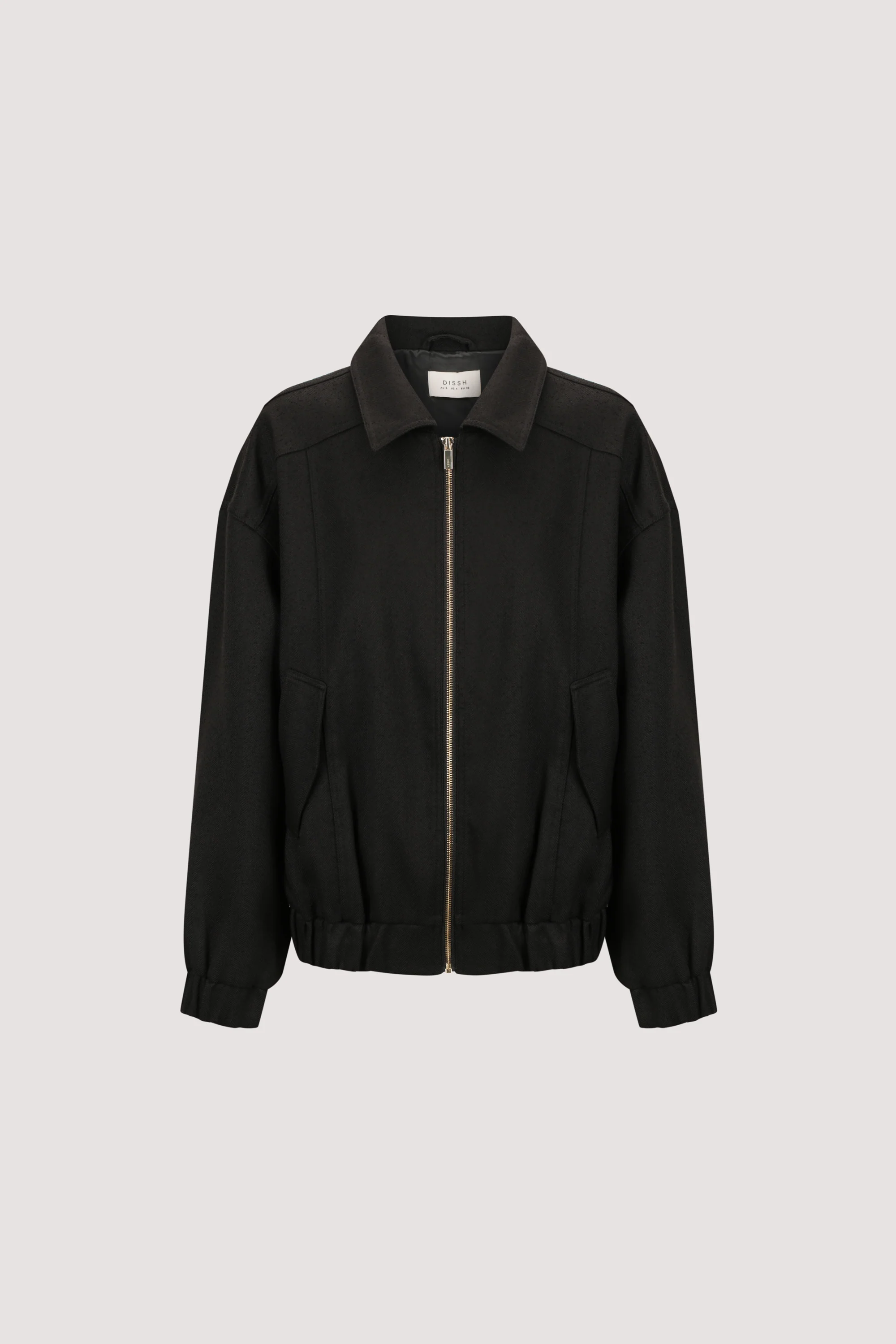FRANKIE BLACK TWEED BOMBER JACKET - Image 6