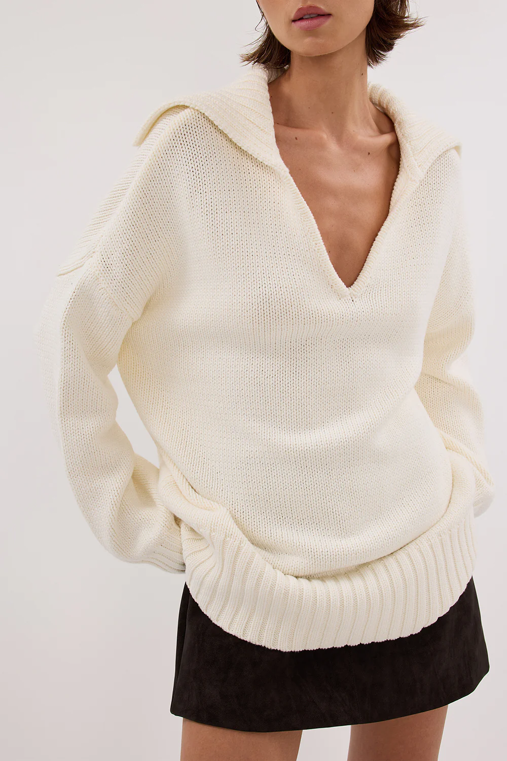 FRANKIE OFF WHITE SAILOR JUMPER - Image 6