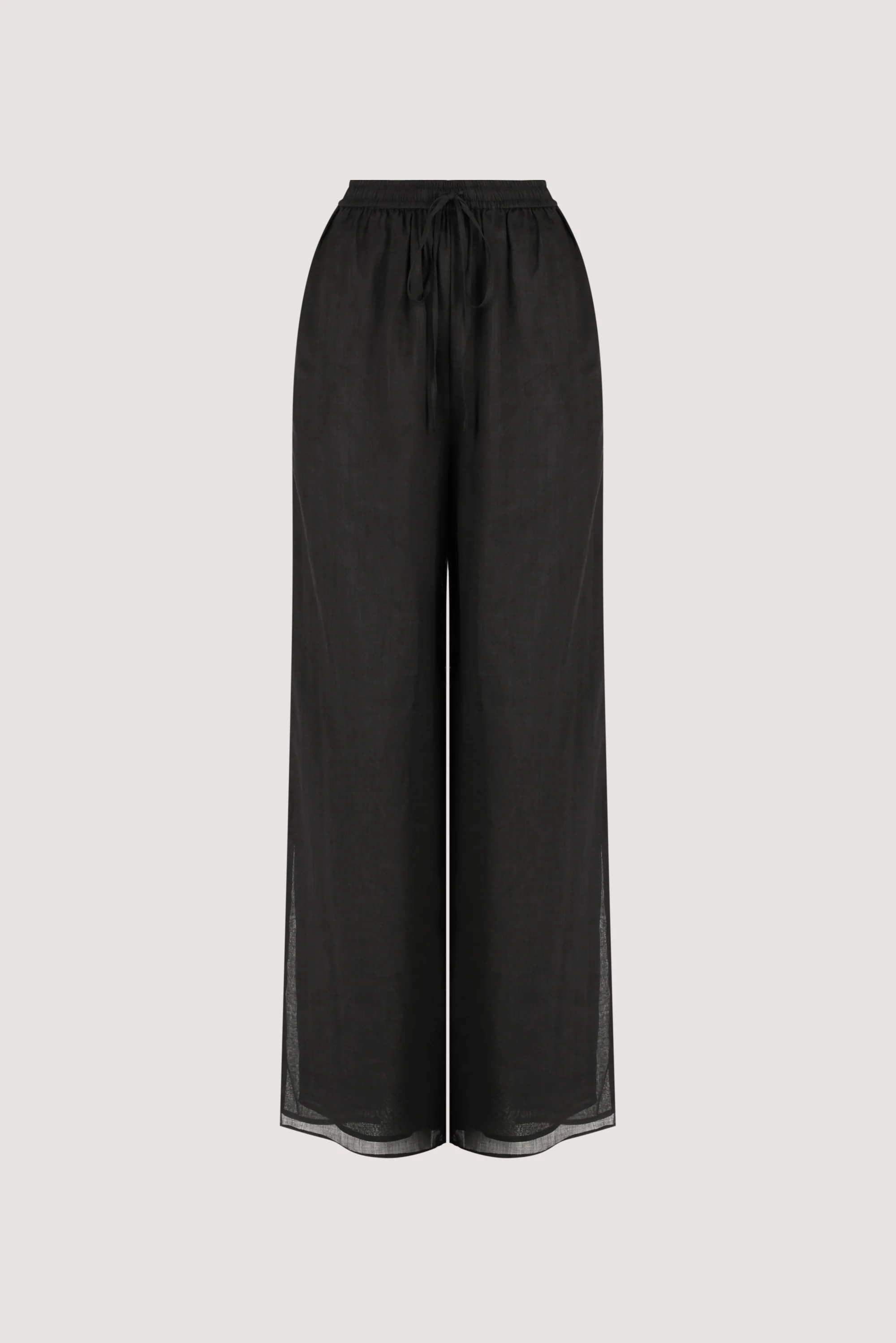 GINNY BLACK RAMIE PANT - Image 6
