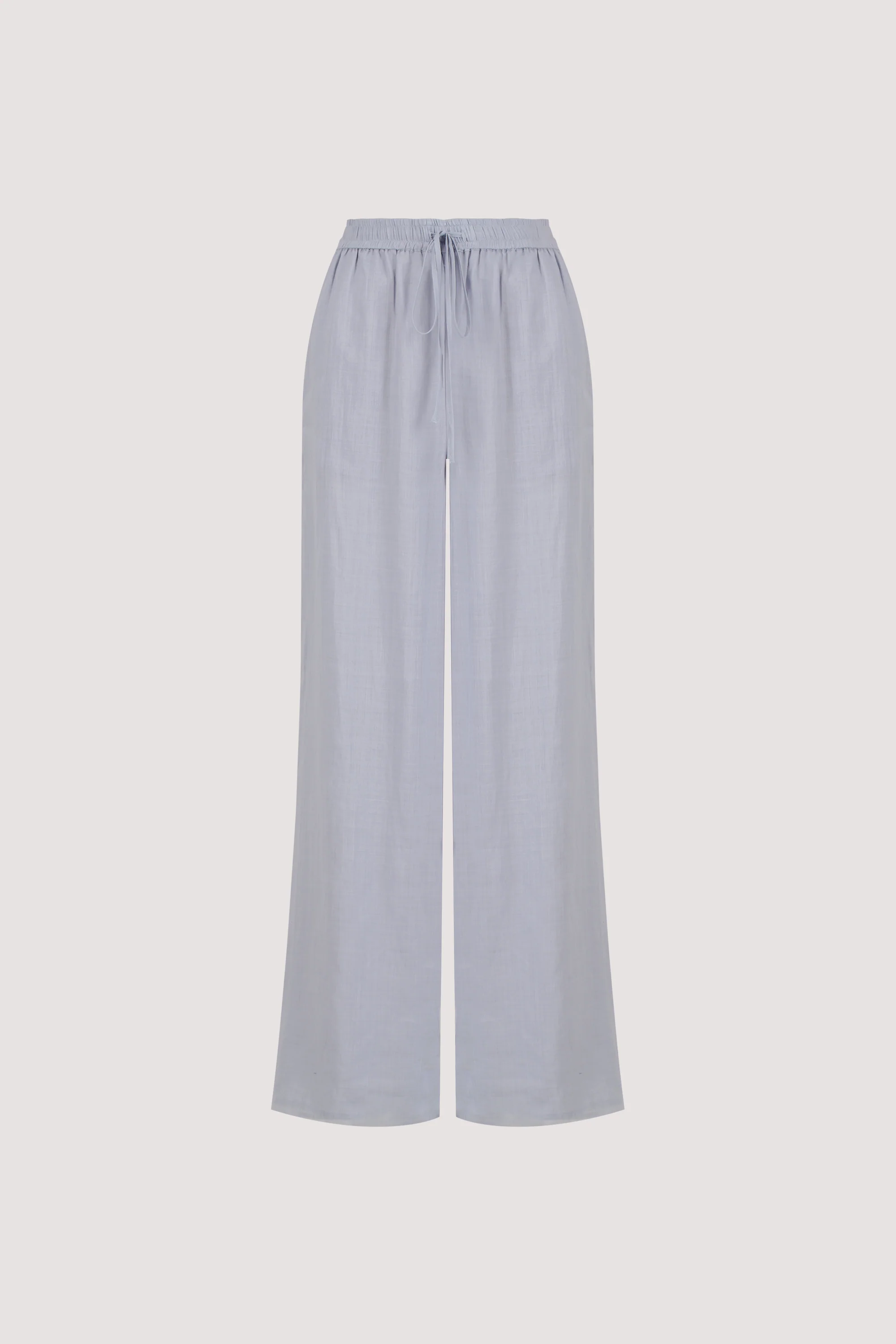 GINNY DUSTY BLUE RAMIE PANT - Image 8