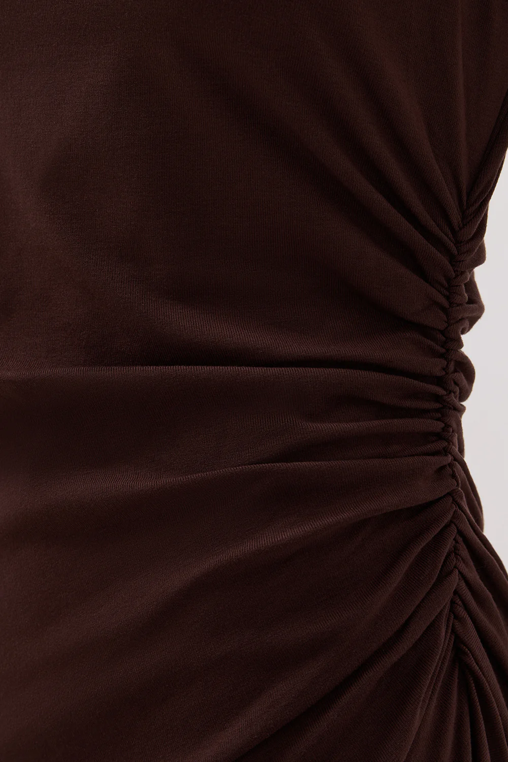 HADLEY CHOC SLEEVELESS KNIT MAXI DRESS - Image 5