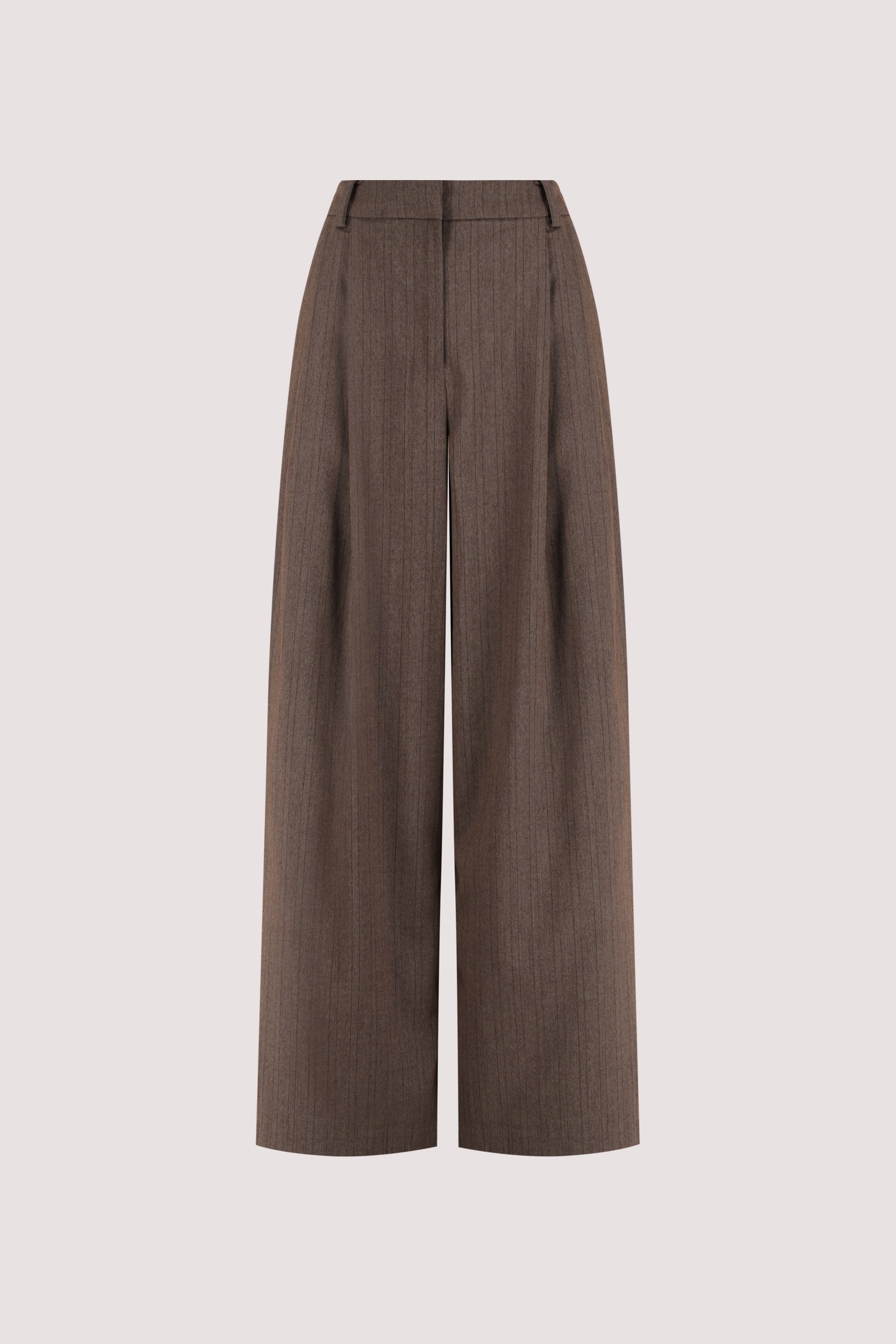 HAILEY CHOC STRIPE RELAXED PANT - Image 8
