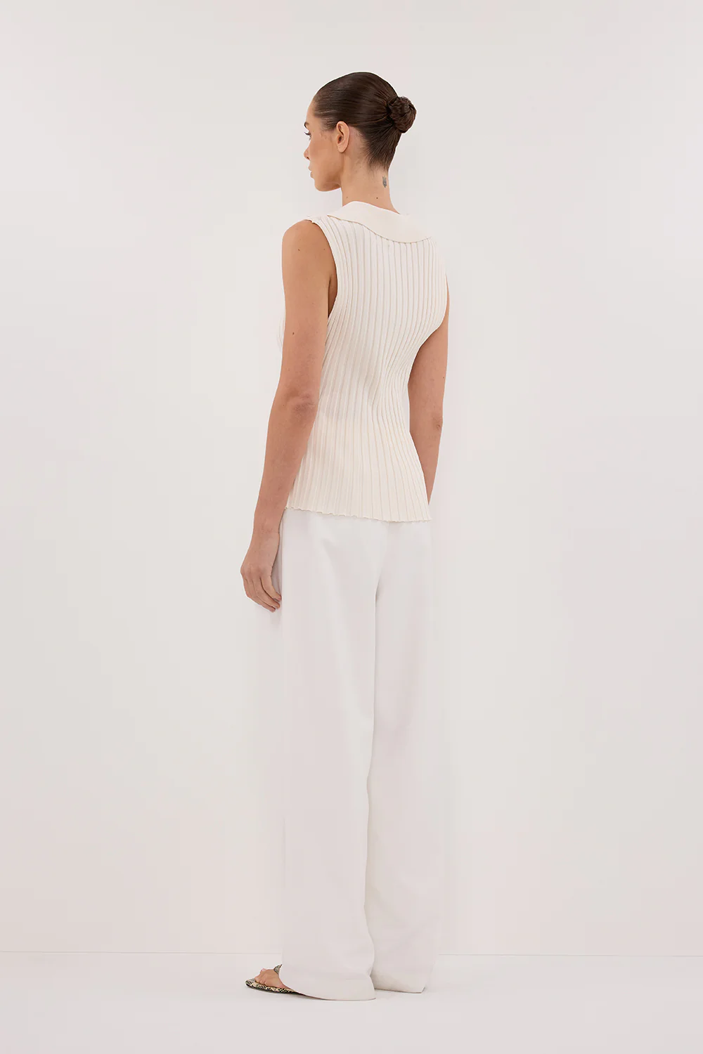 HAL PLASTER SLEEVELESS KNIT TOP - Image 4