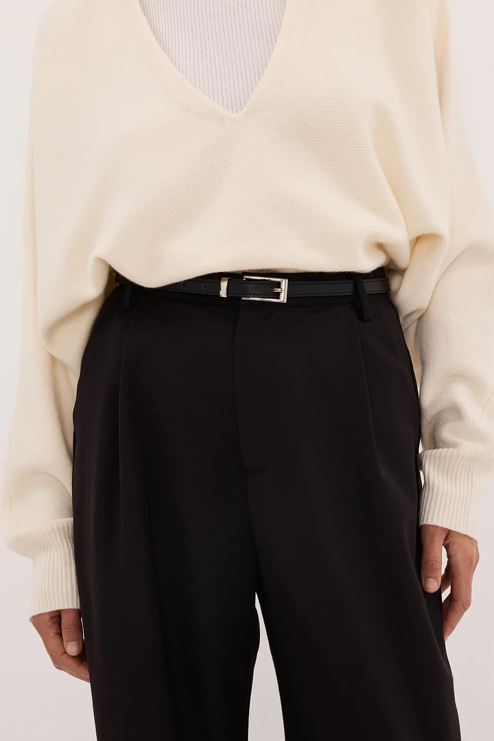 HARLEY BLACK STRAIGHT LEG PANT - Image 5