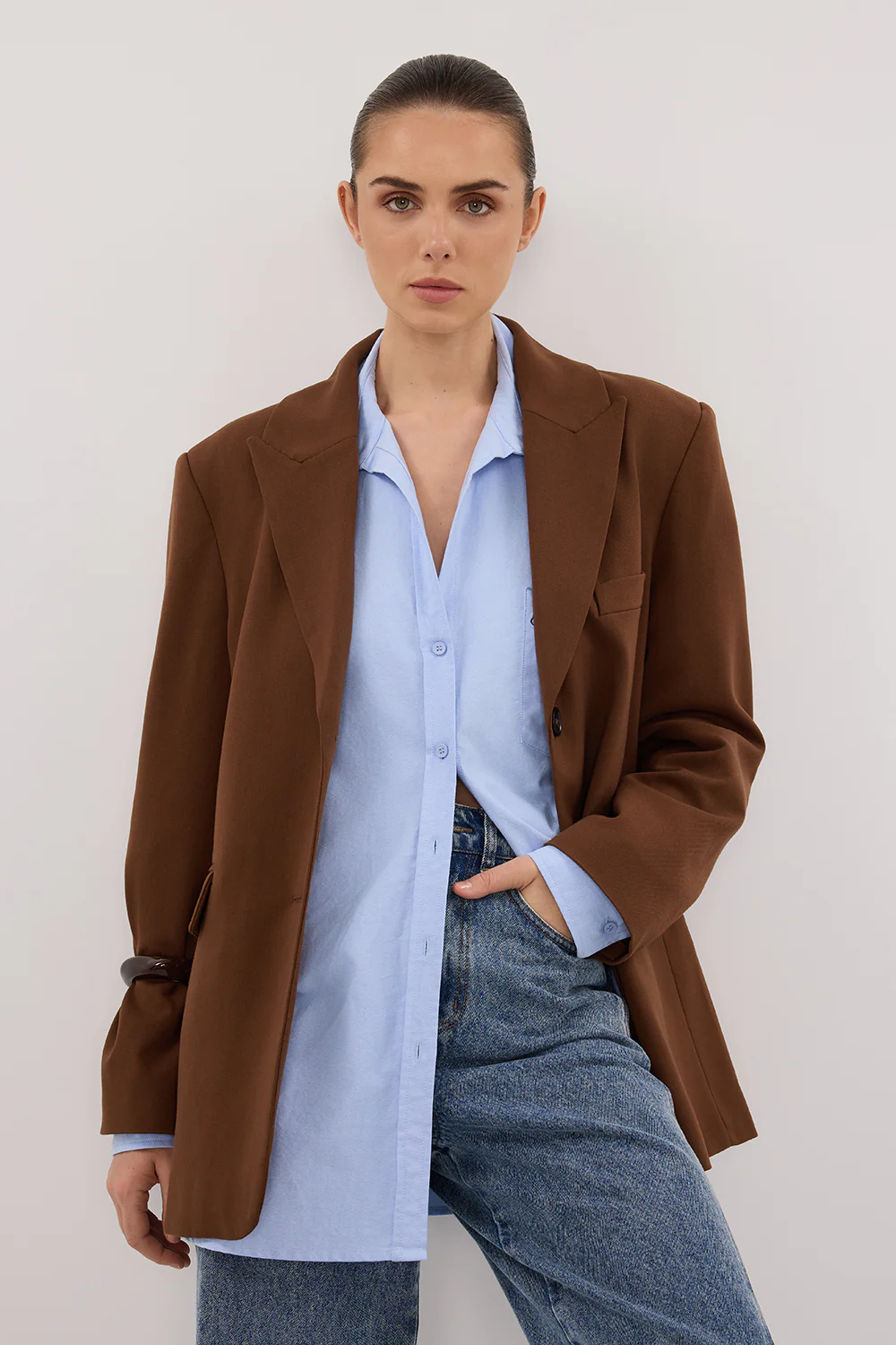 HARLEY RUST BOYFRIEND BLAZER - Image 2