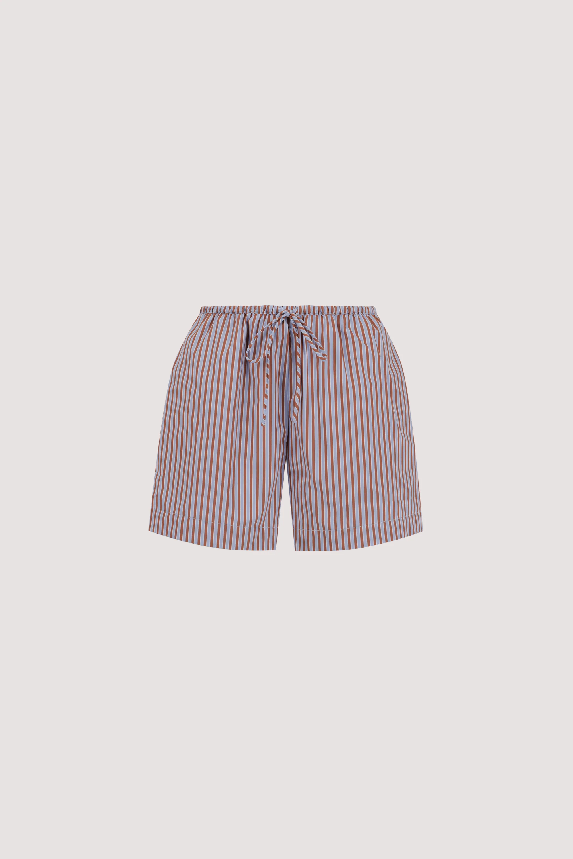 HARRI STRIPE COTTON BLEND SHORTS - Image 7