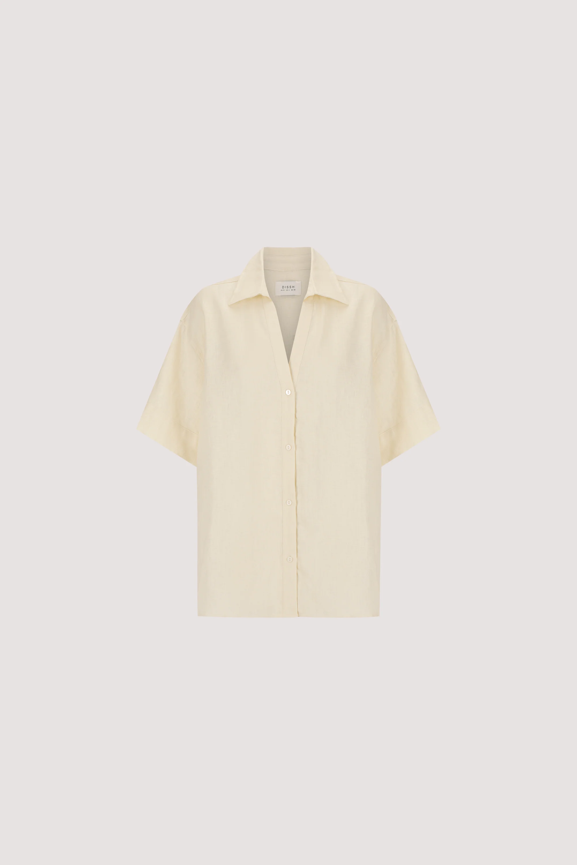 HELENA STRAW OVERSIZED LINEN SHIRT - Image 6