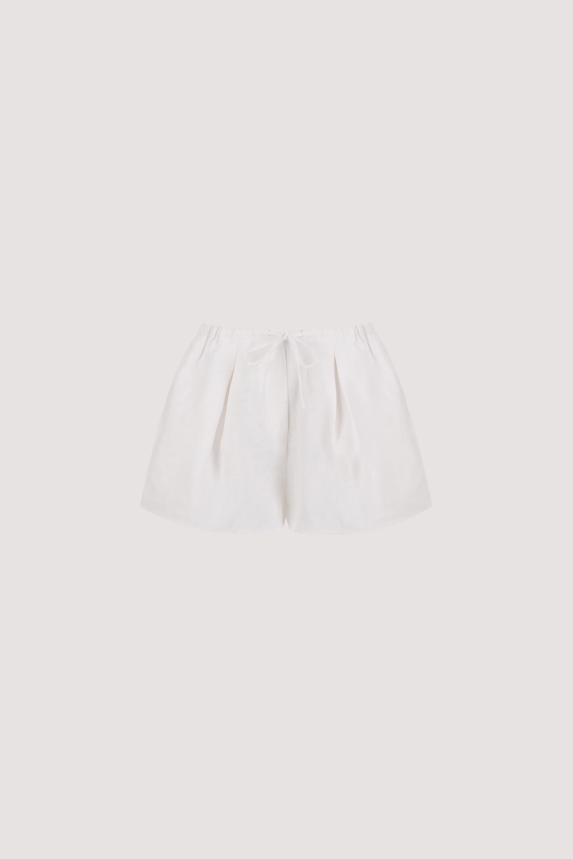 HELENA WHITE LINEN SHORT - Image 6