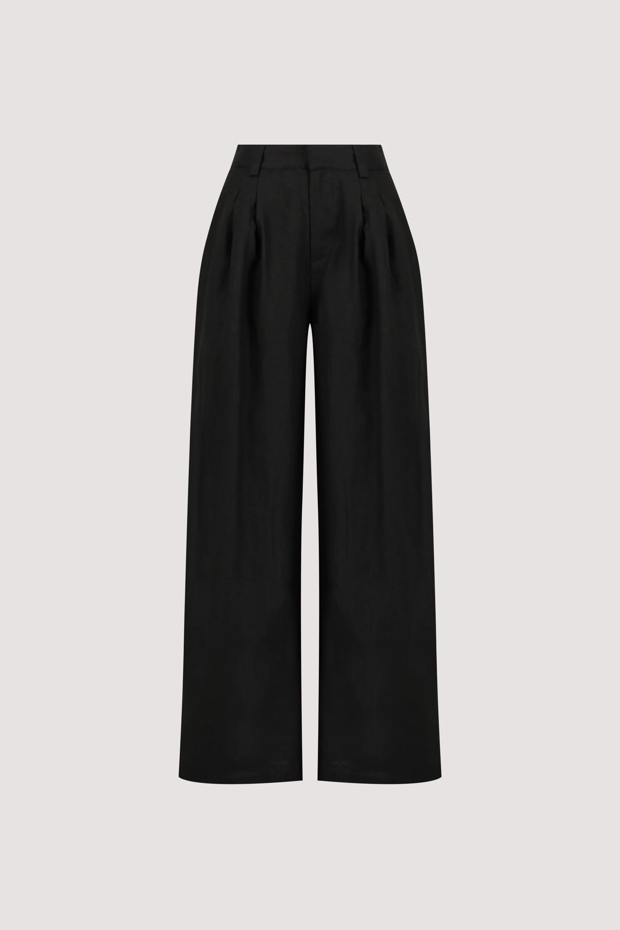 HOLDEN BLACK LINEN PANT - Image 8