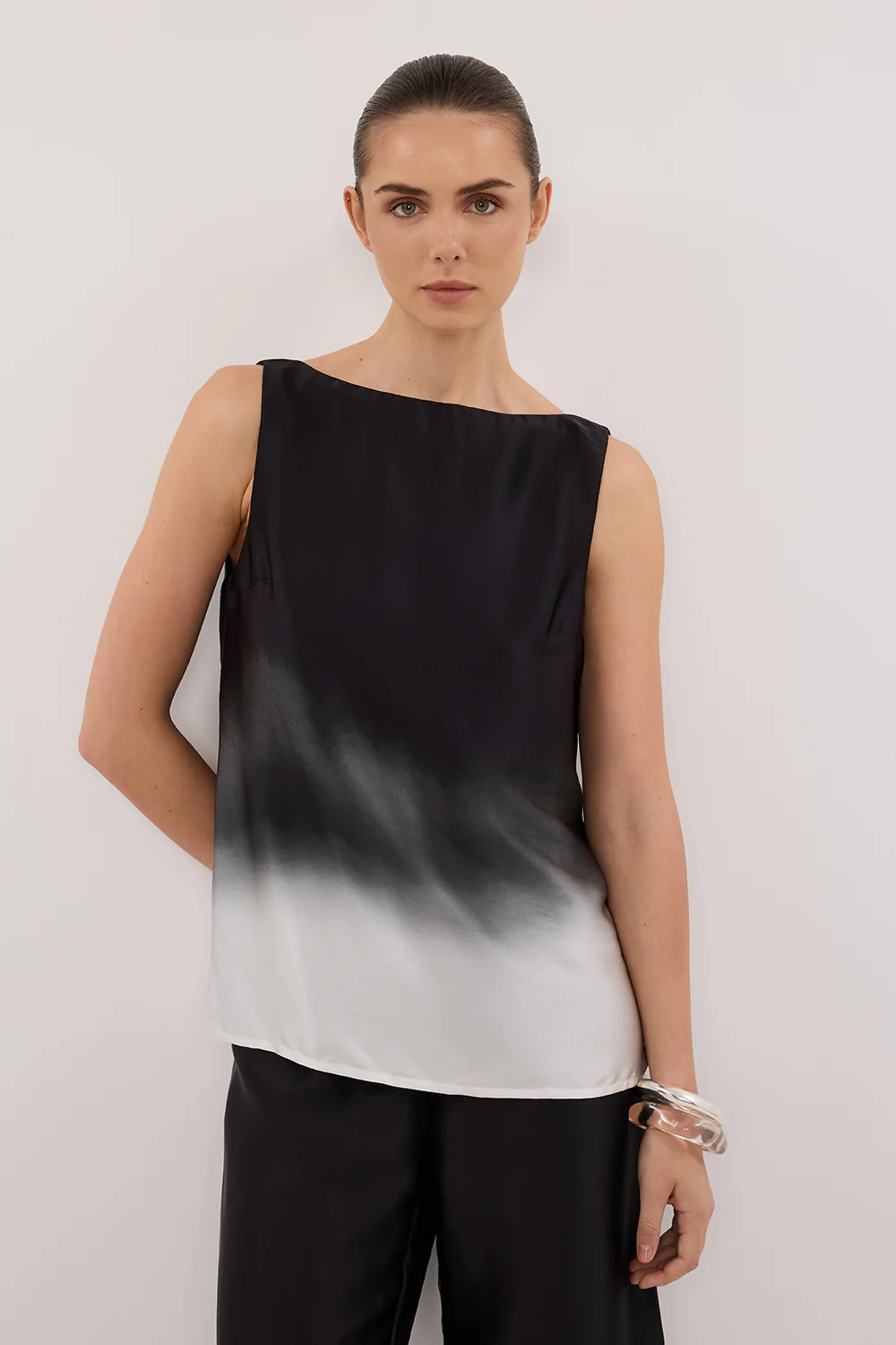 HUXLEY OMBRE SILK TOP - Image 2