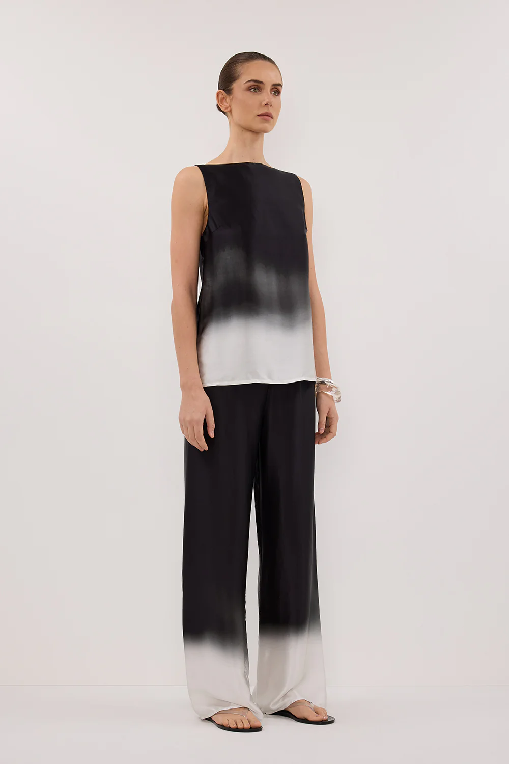 HUXLEY OMBRE SILK TOP - Image 3