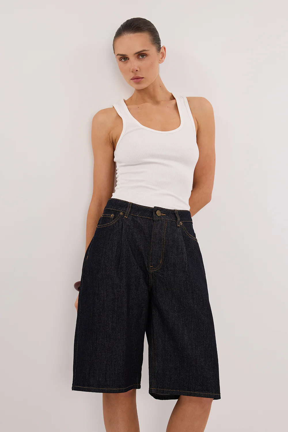 JACK RAW INDIGO DENIM BERMUDA SHORT - Image 7