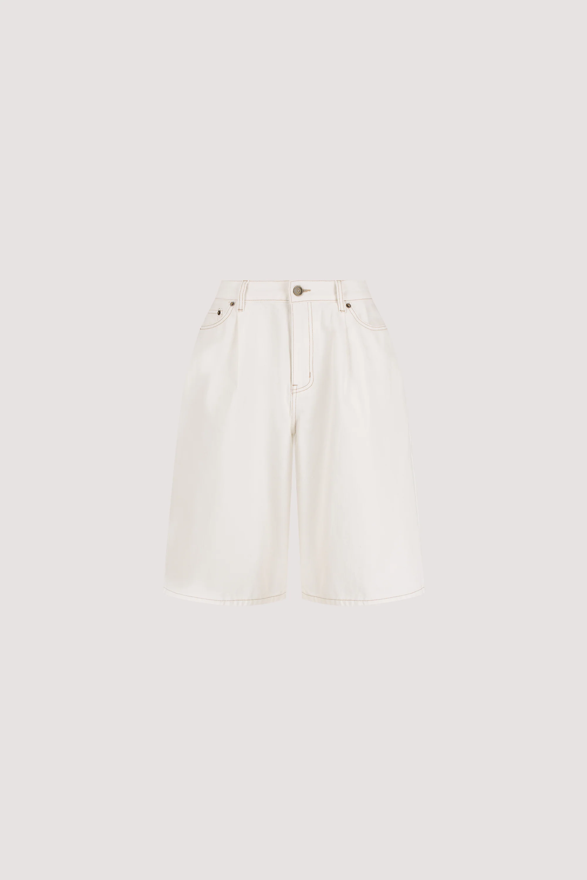 JACK WHITE DENIM BERMUDA SHORT - Image 6