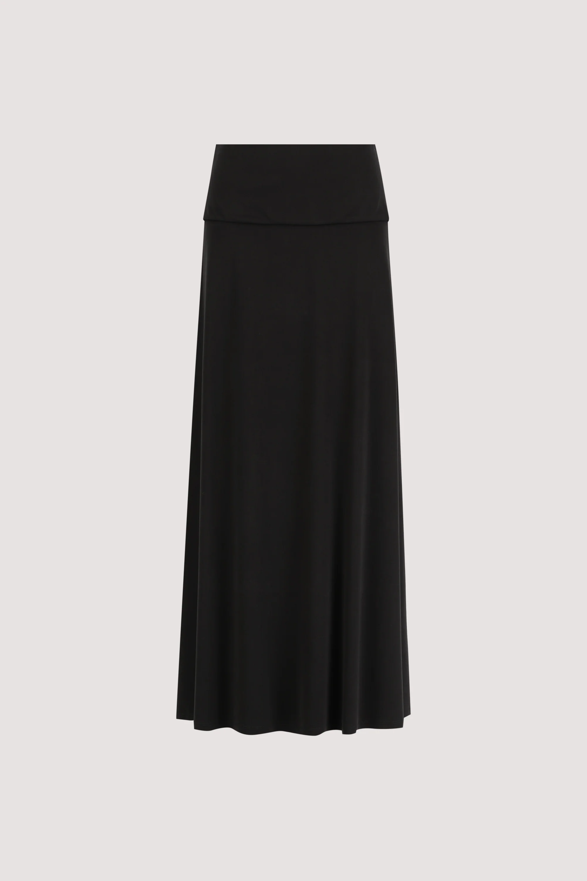 JULIE BLACK MODAL BLEND MAXI SKIRT - Image 8