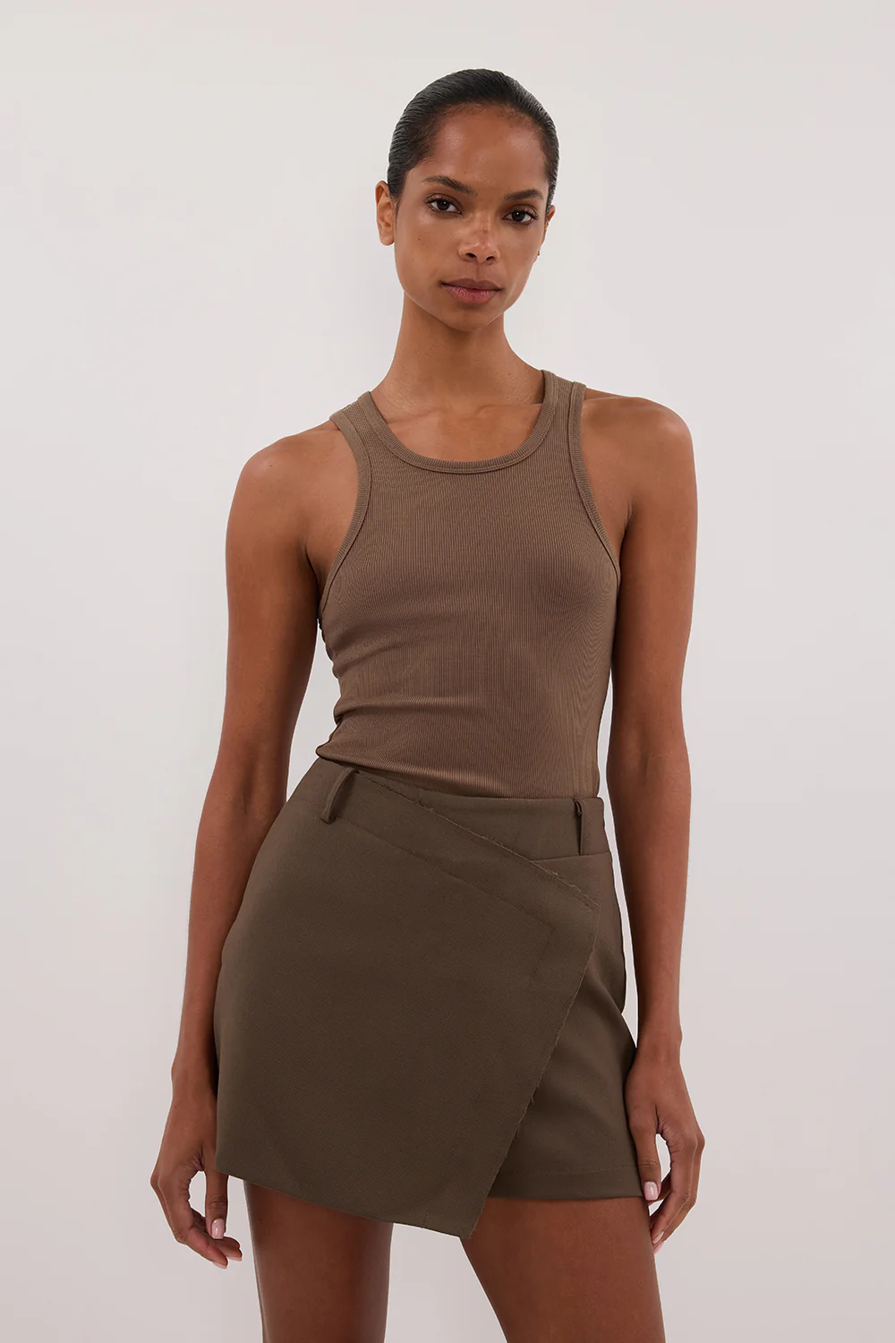 JULIE CLOVER TAILORED SKORT - Image 2
