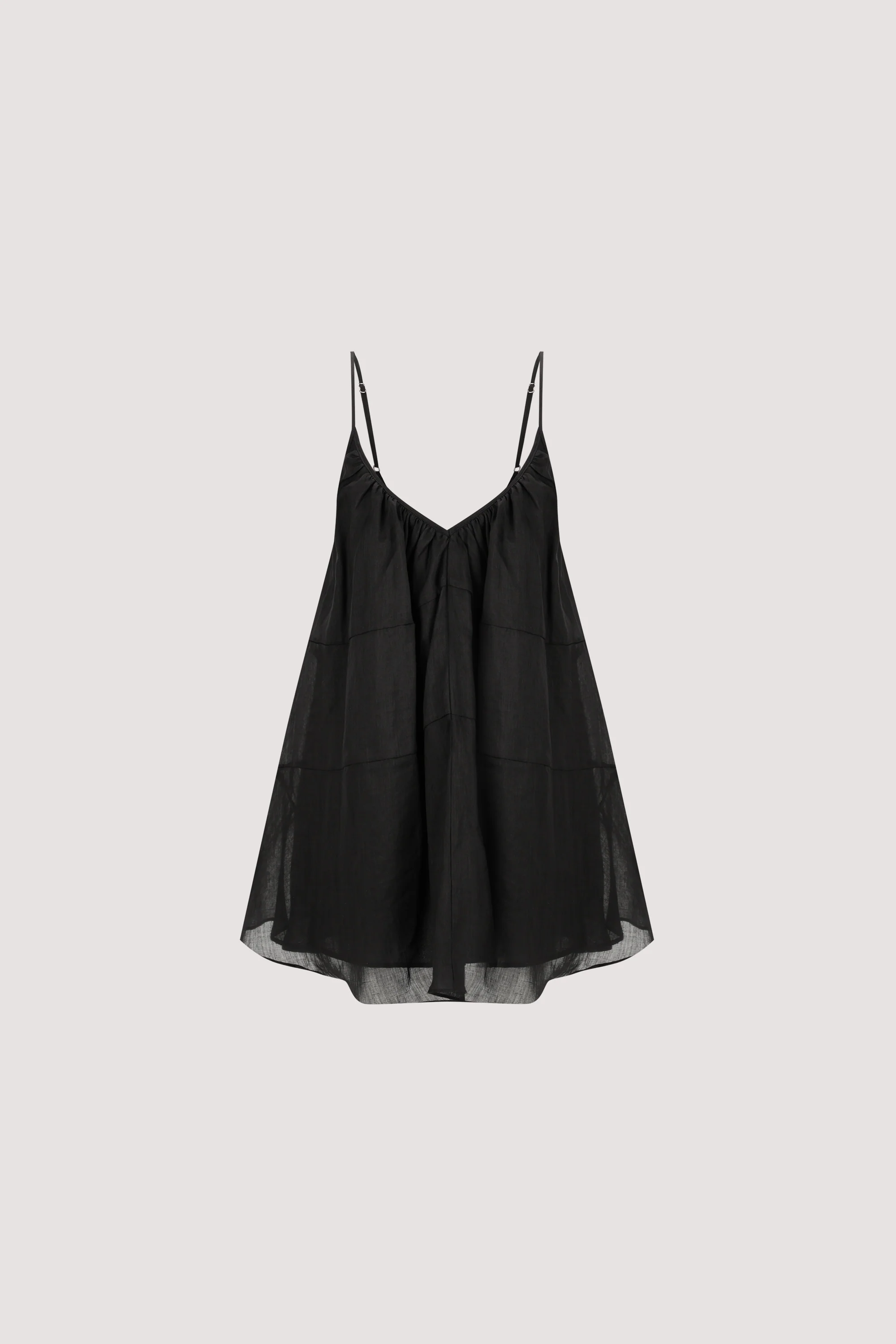 KAHN BLACK RAMIE MINI DRESS - Image 7