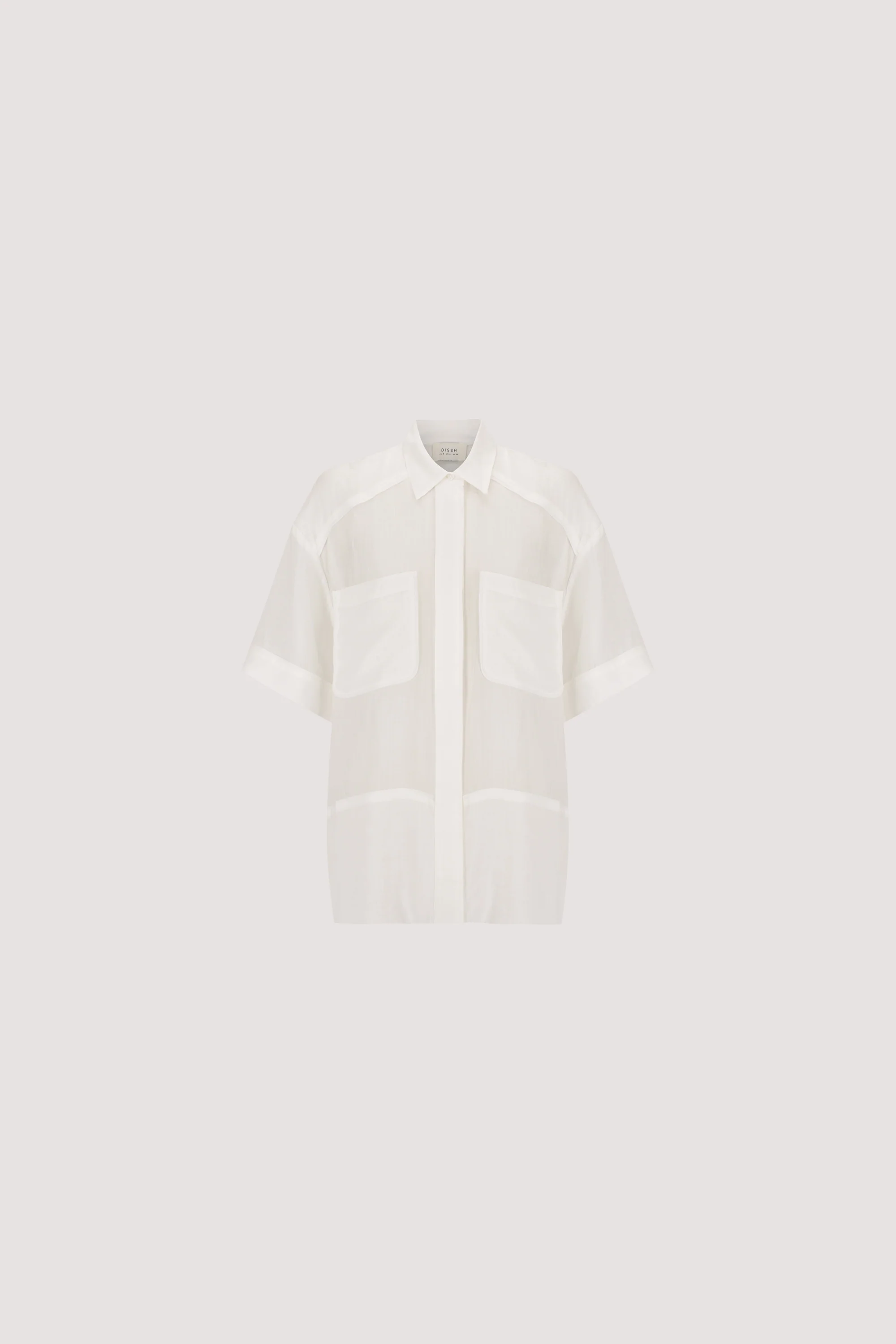 KAI WHITE RAMIE RESORT SHIRT - Image 6