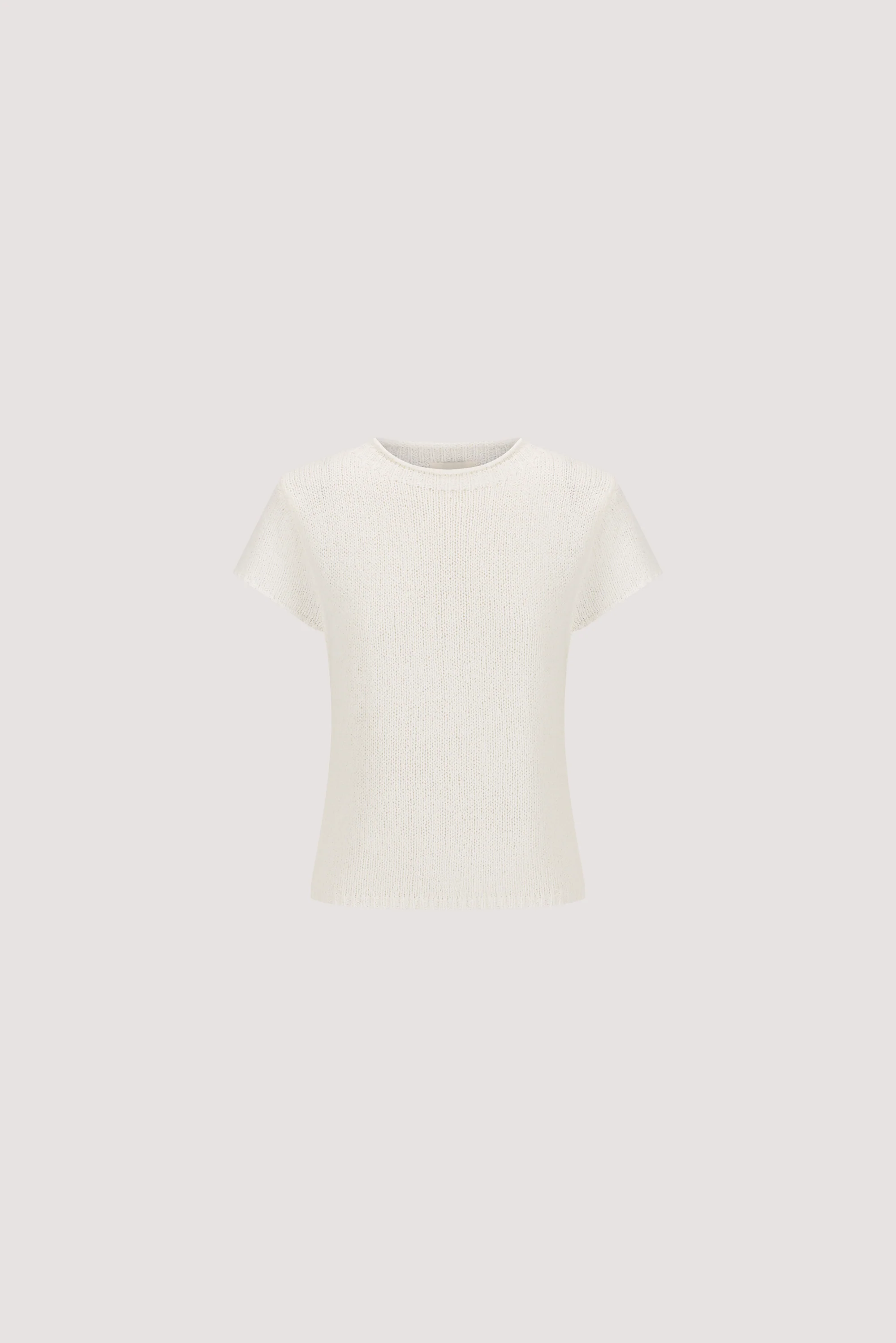 LEO OFF WHITE KNIT TOP - Image 6