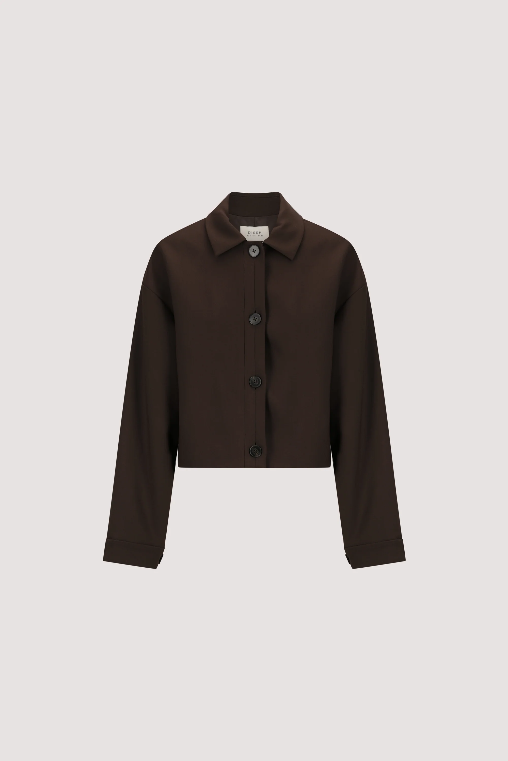 LEX DARK CLOVER CROPPED JACKET - Image 6