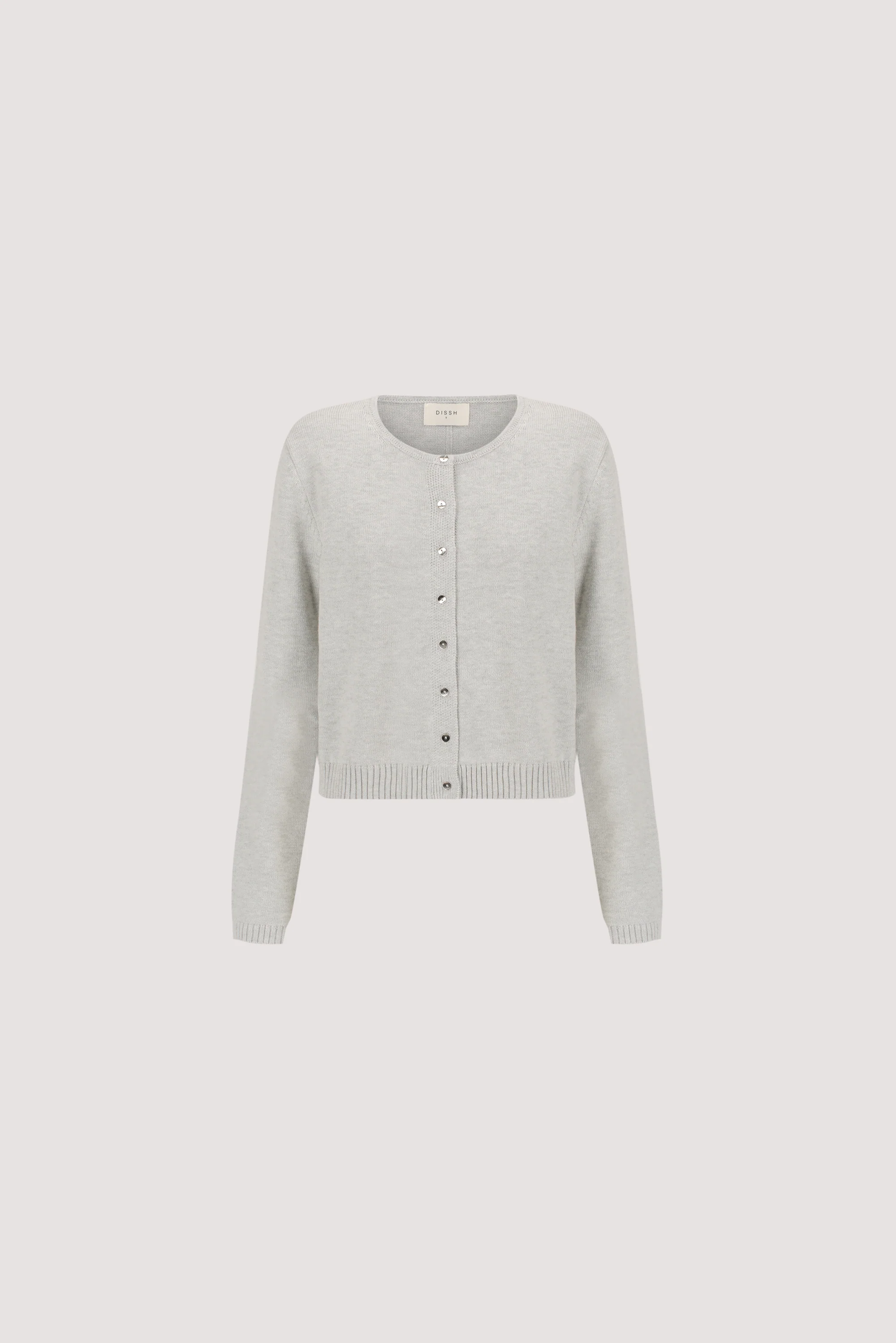 LISE SILVER LIGHT KNIT CARDIGAN - Image 6