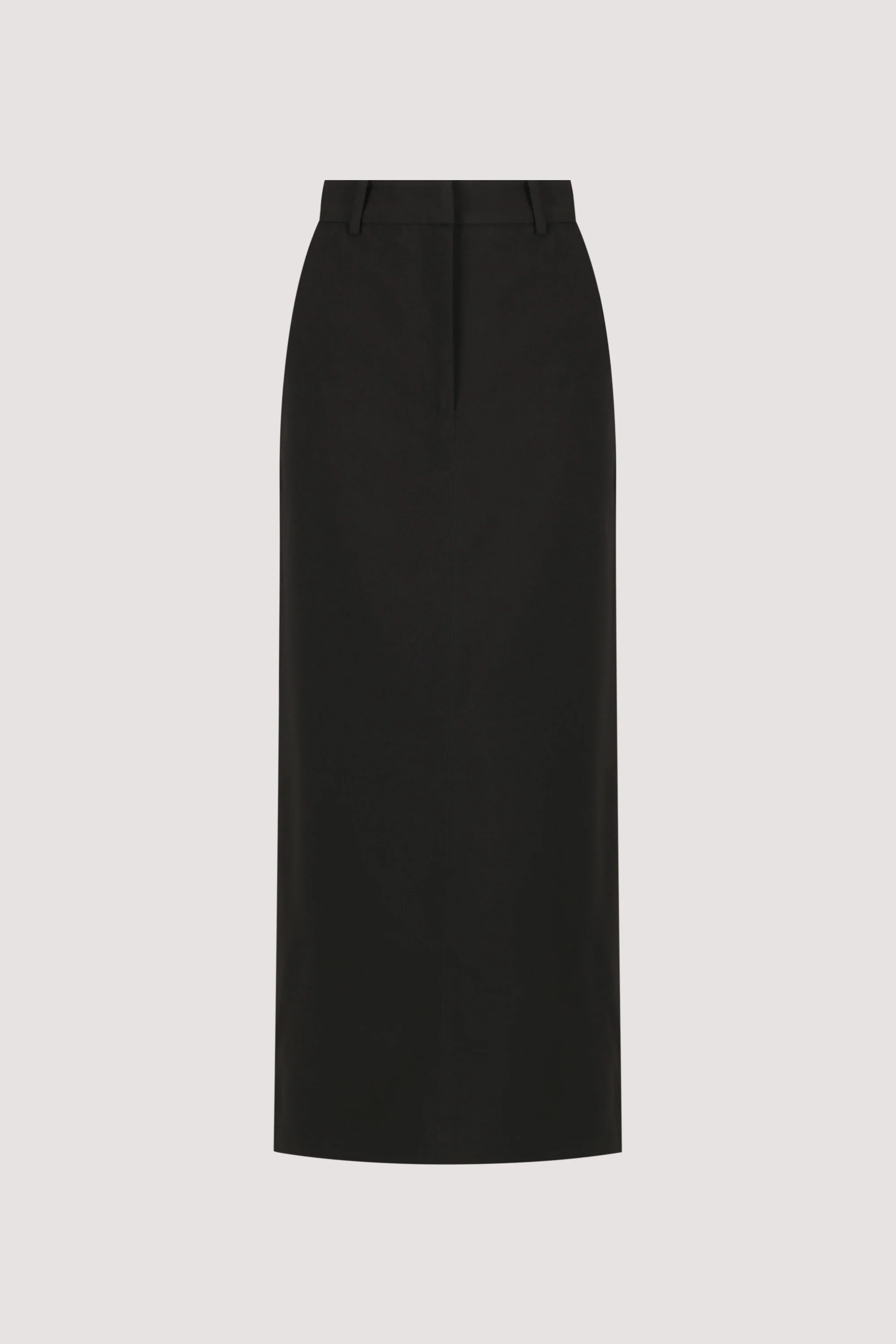 LIZA BLACK TAILORED MIDI SKIRT - Image 6