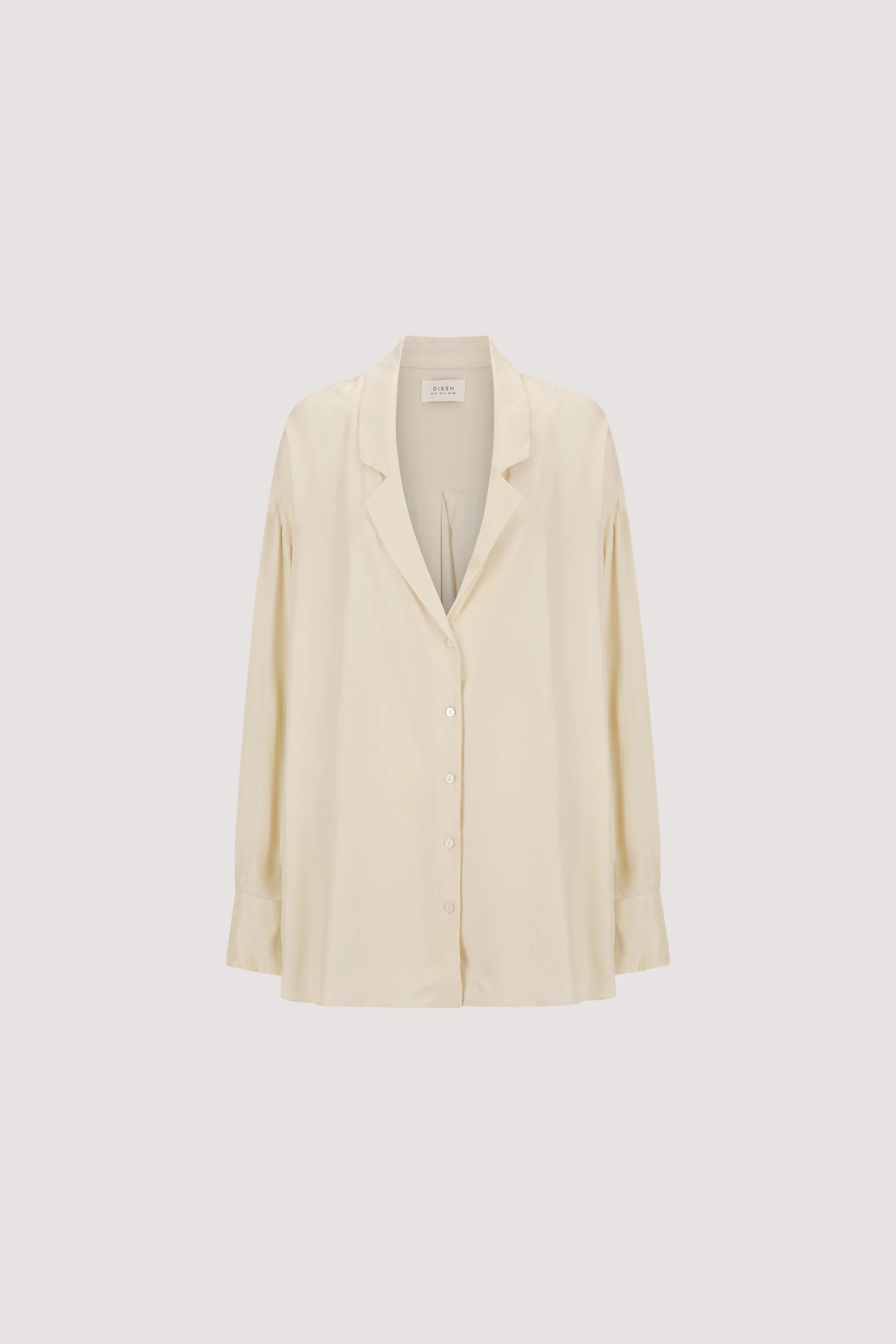 LUCILLE STRAW LONG SLEEVE CUPRO SHIRT - Image 6