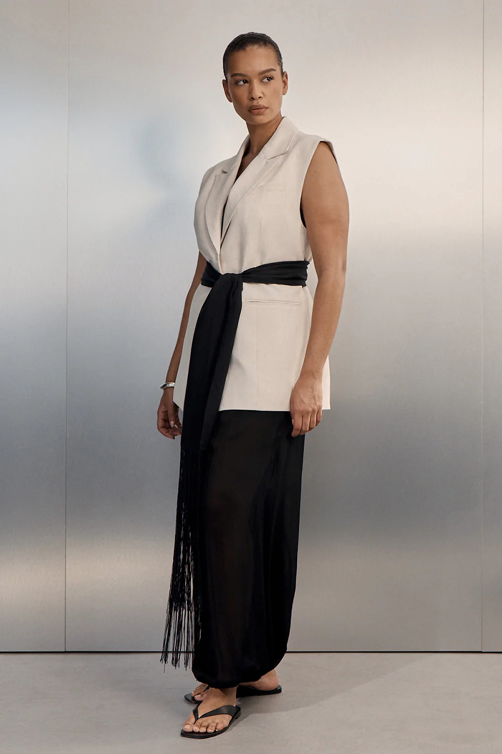LUELLA BLACK BALLOON PANTS - Image 2