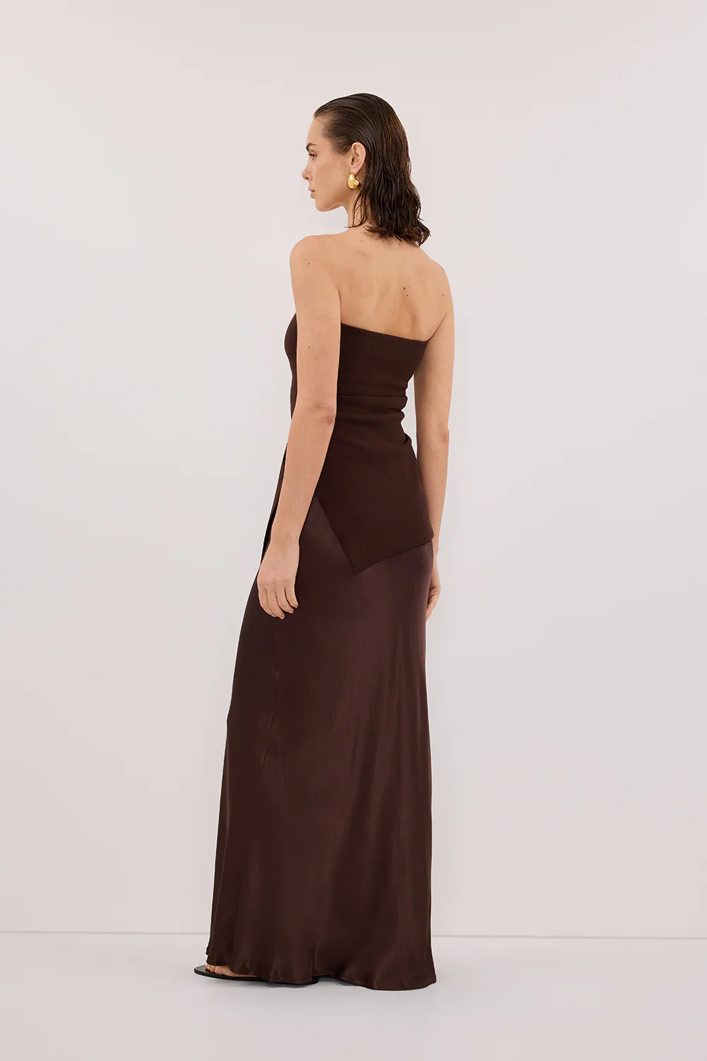 LUKE CHOC LONGLINE BANDEAU TOP - Image 5