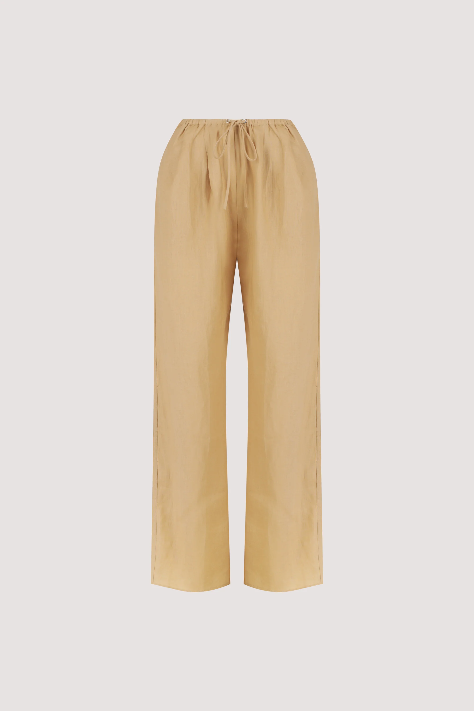 LUNE TAN LINEN PANT - Image 8