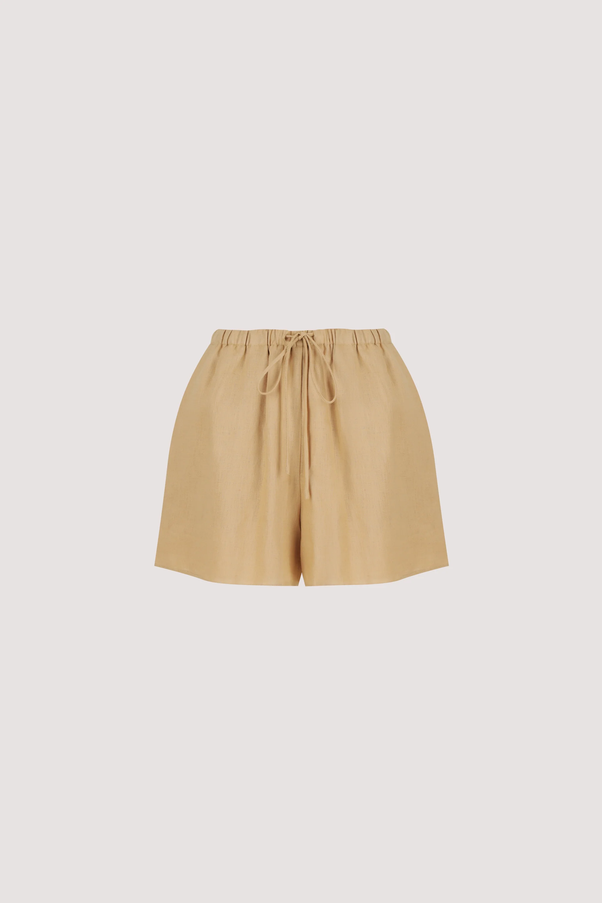 LUNE TAN LINEN SHORT - Image 6