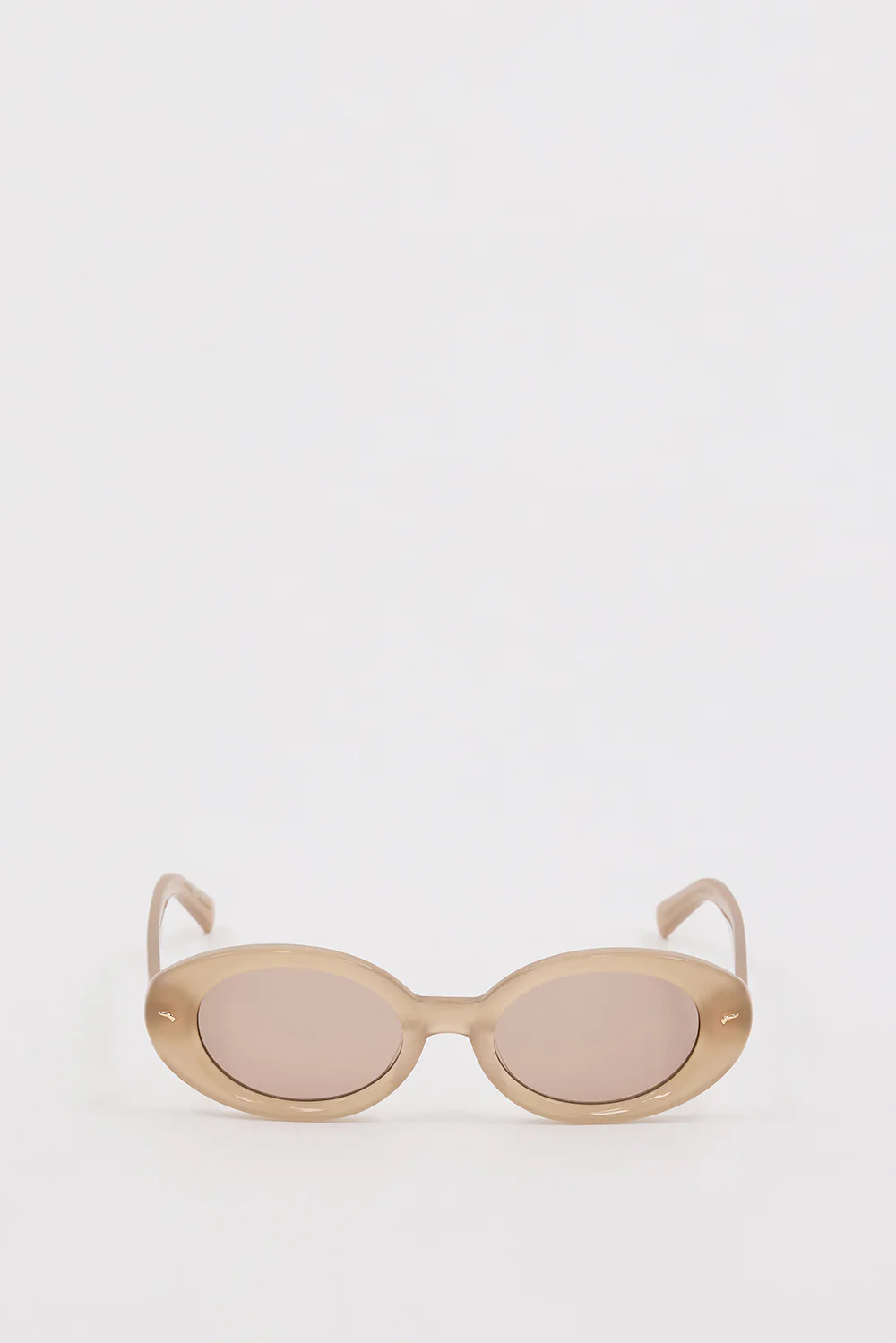 LUV LOU THE AUDREY BISQUE SUNGLASSES