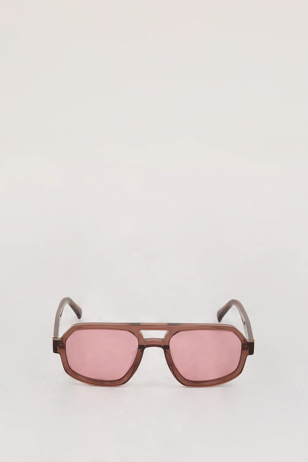 LUV LOU THE BANKS BURGUNDY SUNGLASSES