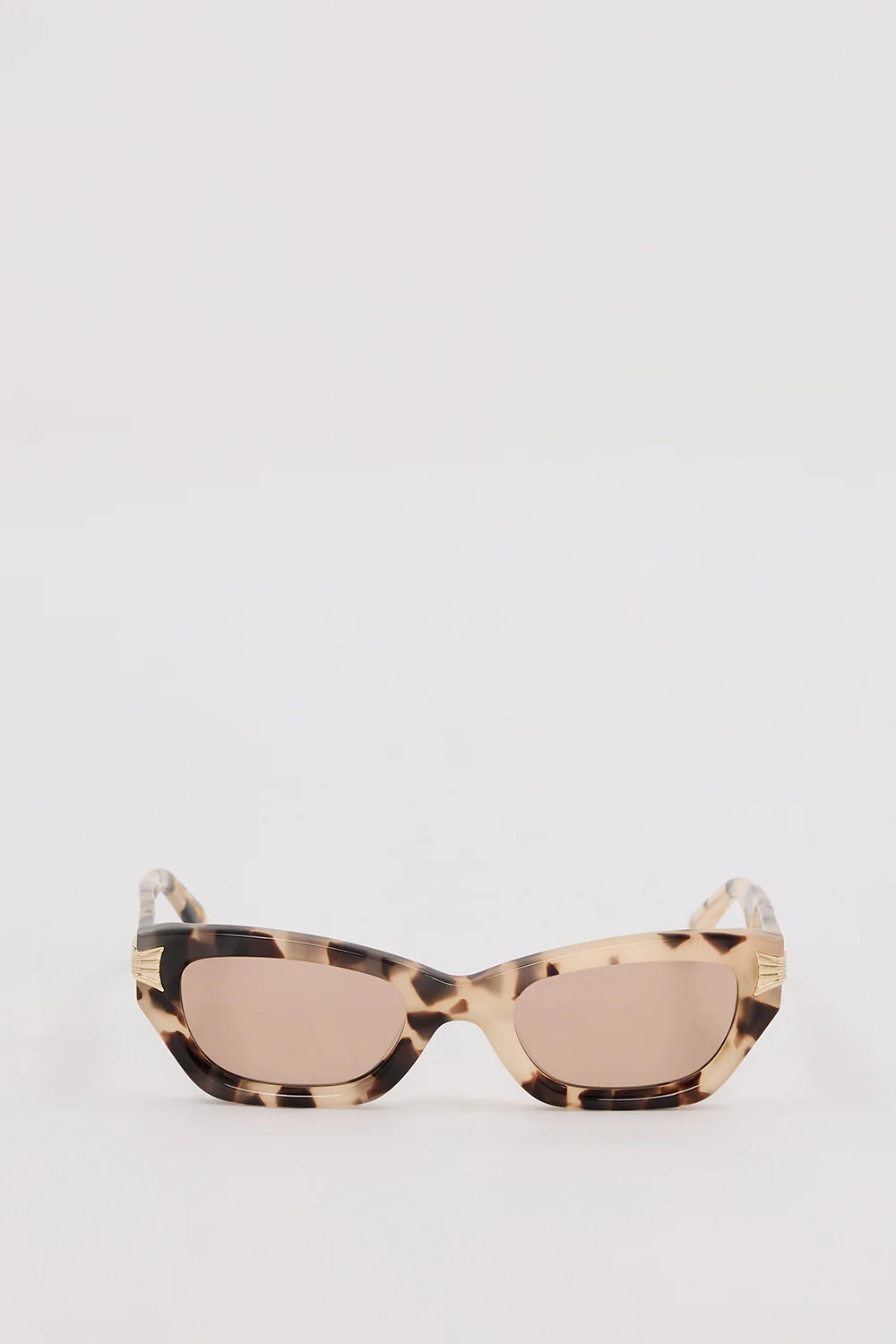 LUV LOU THE CAMERON CREAM TORT SUNGLASSES
