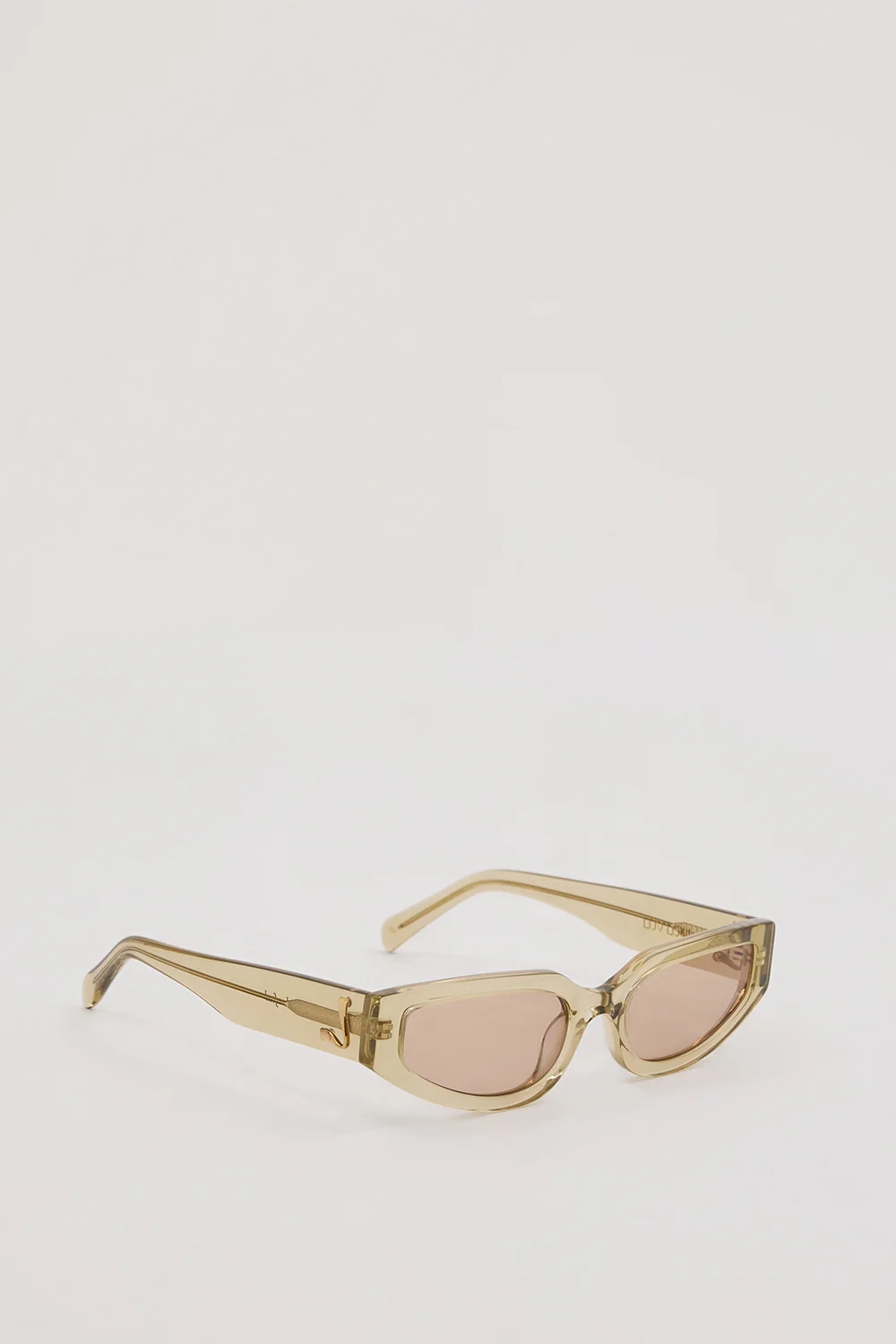 LUV LOU THE HAYLEY SAGE CRYSTAL SUNGLASSES - Image 3
