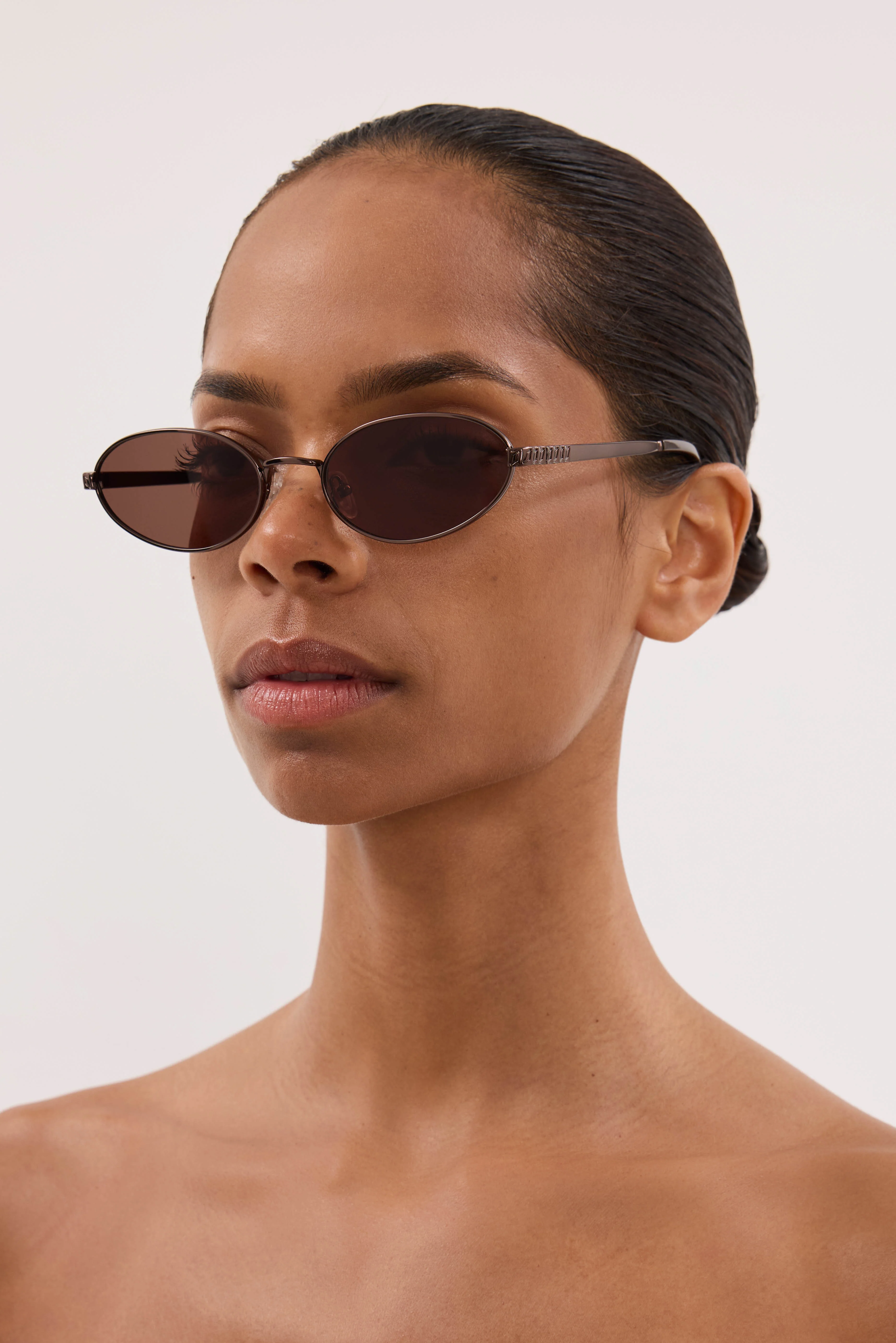 LUV LOU THE KENDALL SUNGLASSES BRONZE - Image 2