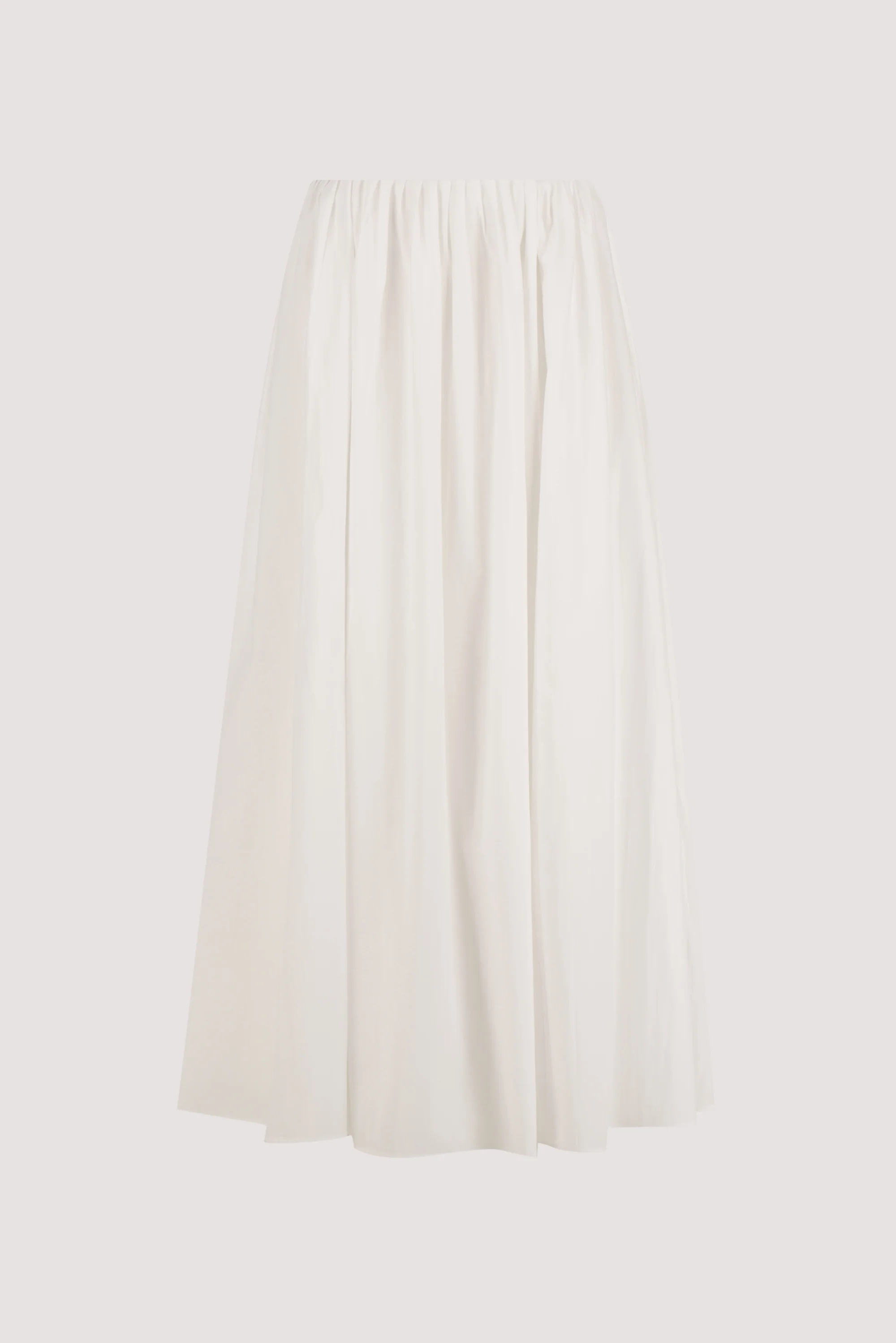 MARINA OFF WHITE MIDI SKIRT - Image 7